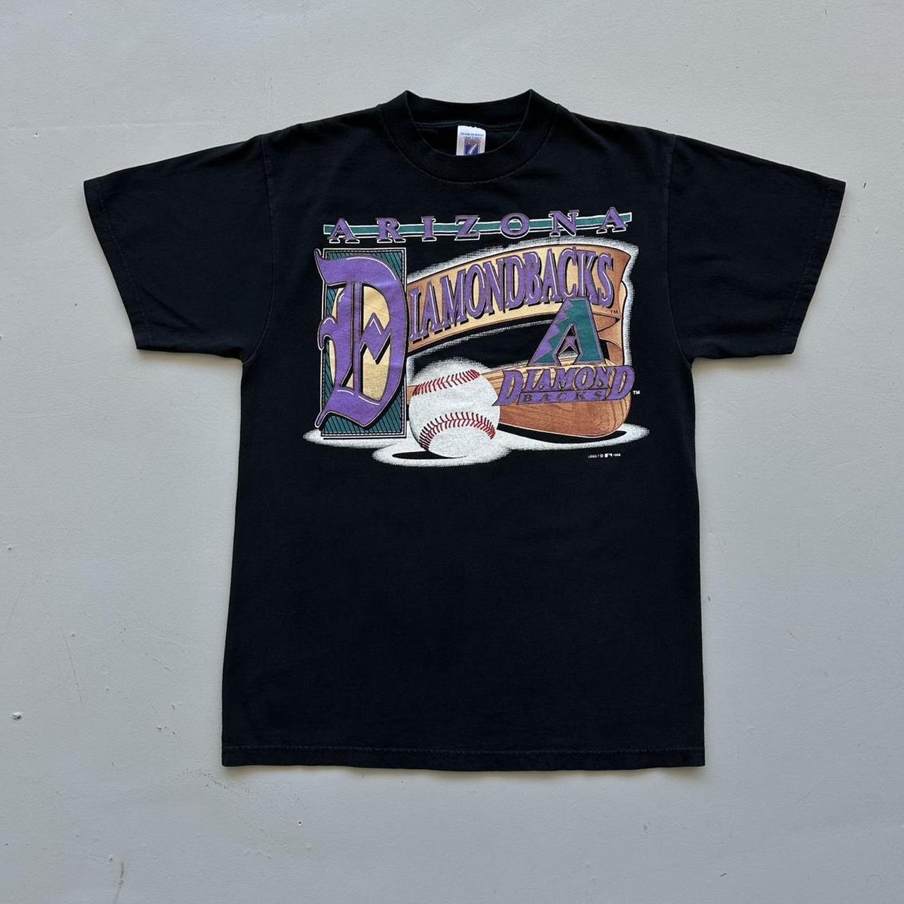 Black Arizona Diamondbacks 90s Vintage T-shirt - Medium