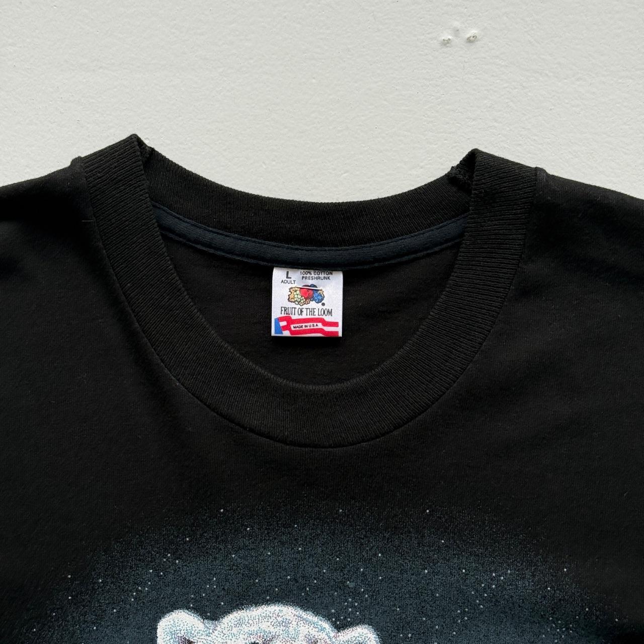 Black Polar Bear 90s Vintage Upper Michigan T-shirt - Large