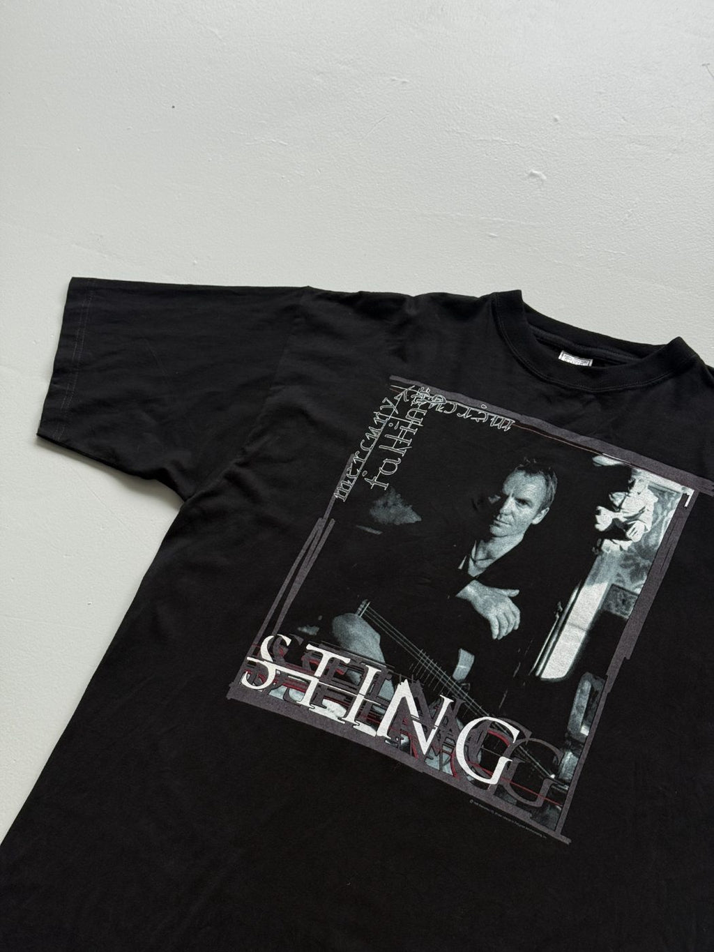 Sting Mercury Falling European Tour 1996 Vintage Band T-Shirt - XL