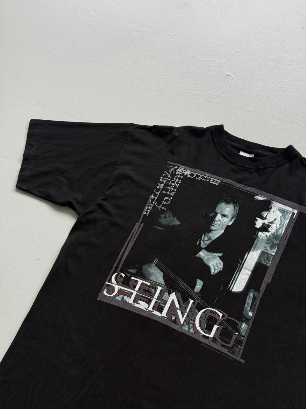 Sting Mercury Falling European Tour 1996 Vintage Band T-Shirt - XL