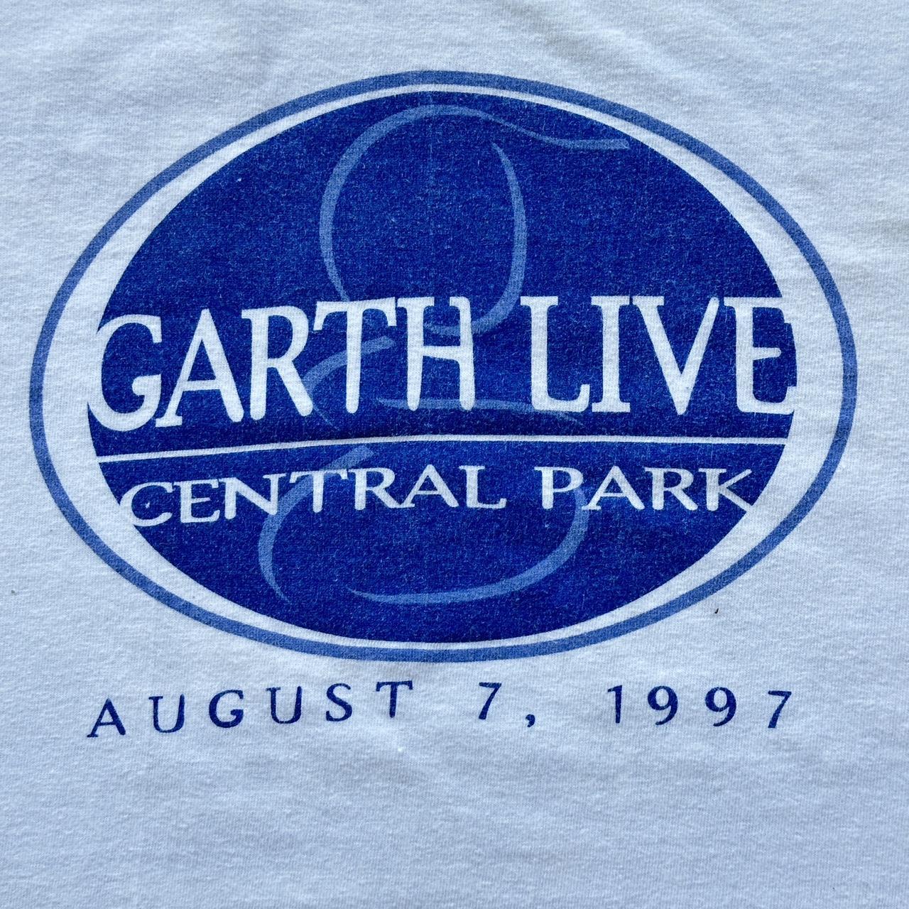 White Garth Brooks History Country 1997 Vintage 90's T-shirt - XL