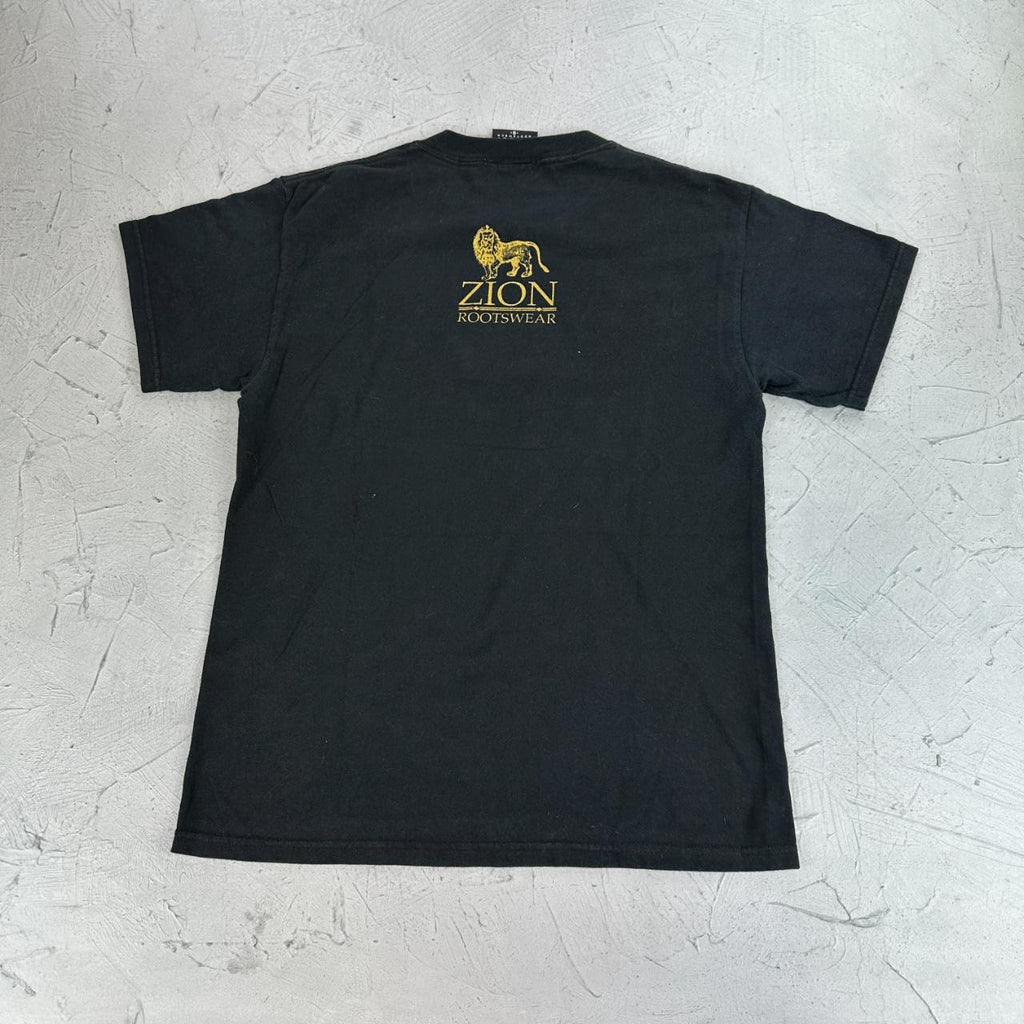 Bob Marley Black Vintage Metal Band T-shirt - Small