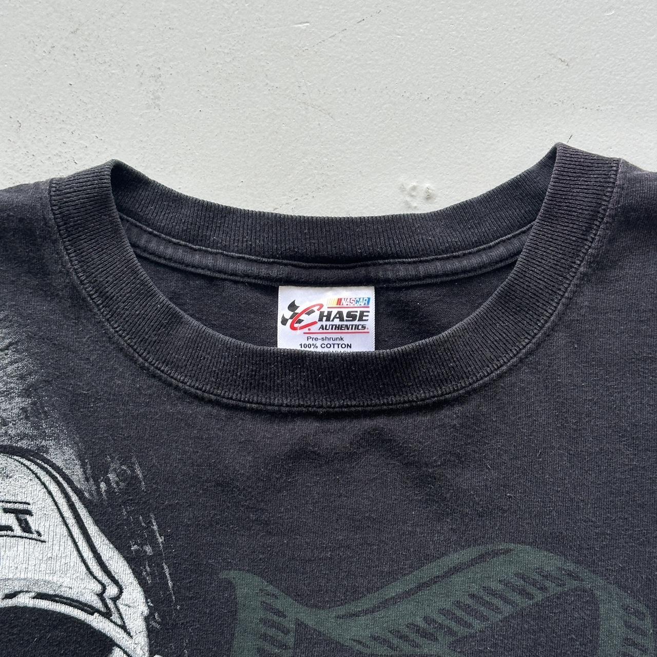 Black Nascar Y2K Tribal Vintage T-shirt - 2XL