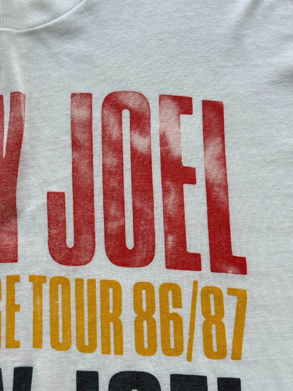 Billy Joel The Bridge Tour 86/87 80's Vintage Band T-Shirt - Large