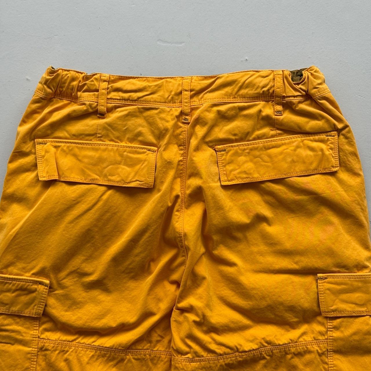 Yellow Champion 90’s Deadstock Baggy Cargo Shorts - W30 x L9