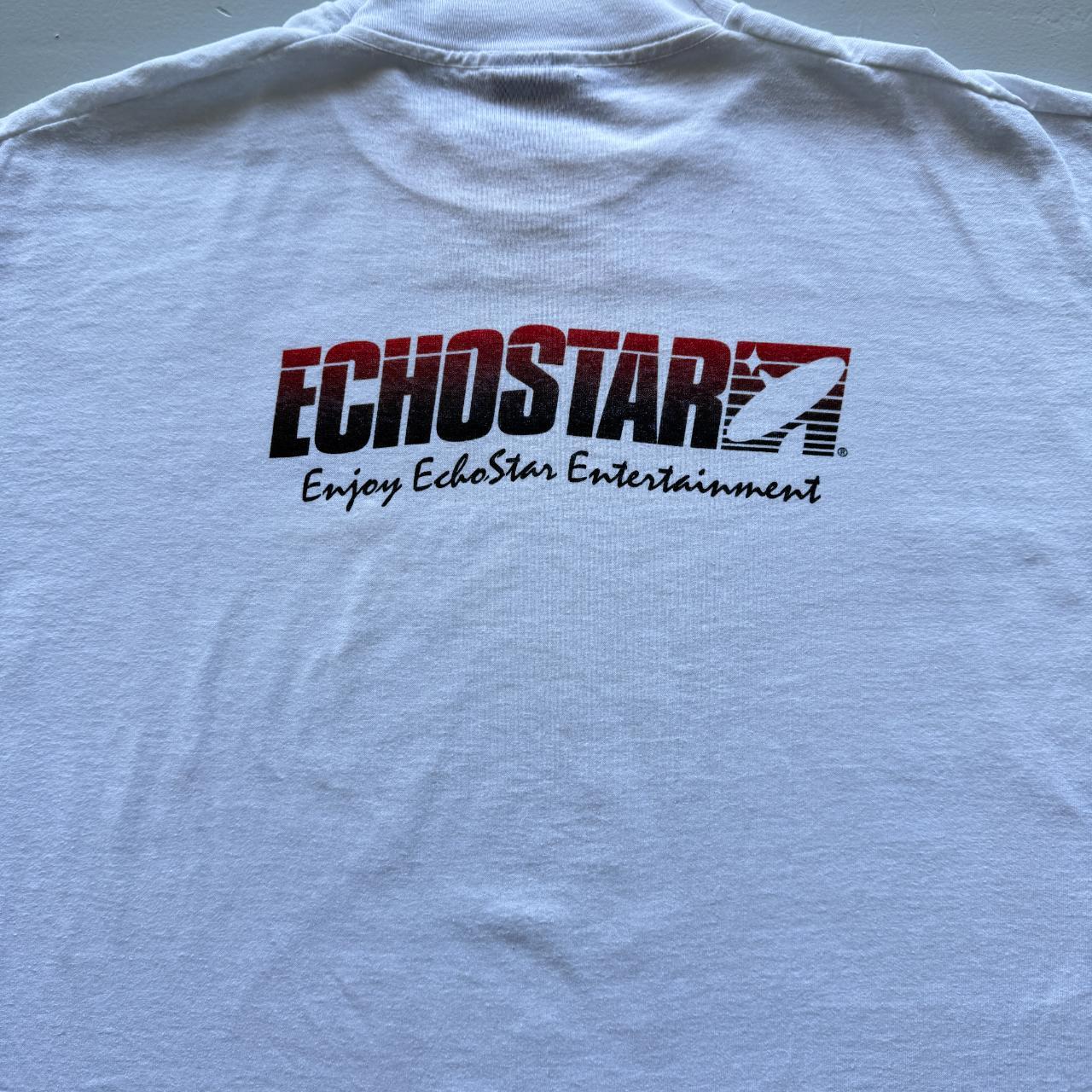 White Echo Star Vintage 90s T-shirt - Boxy XL