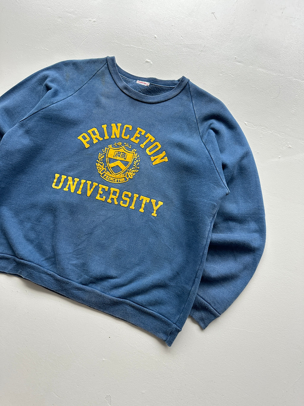 Blue Princeton University 1963 60's/70's Vintage Sweatshirt - Women's 8-10