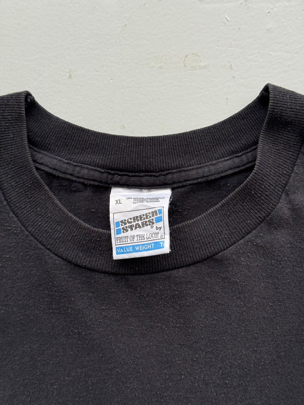 Black Voodoo 90's Vintage Tourist Graphic T-Shirt - XL
