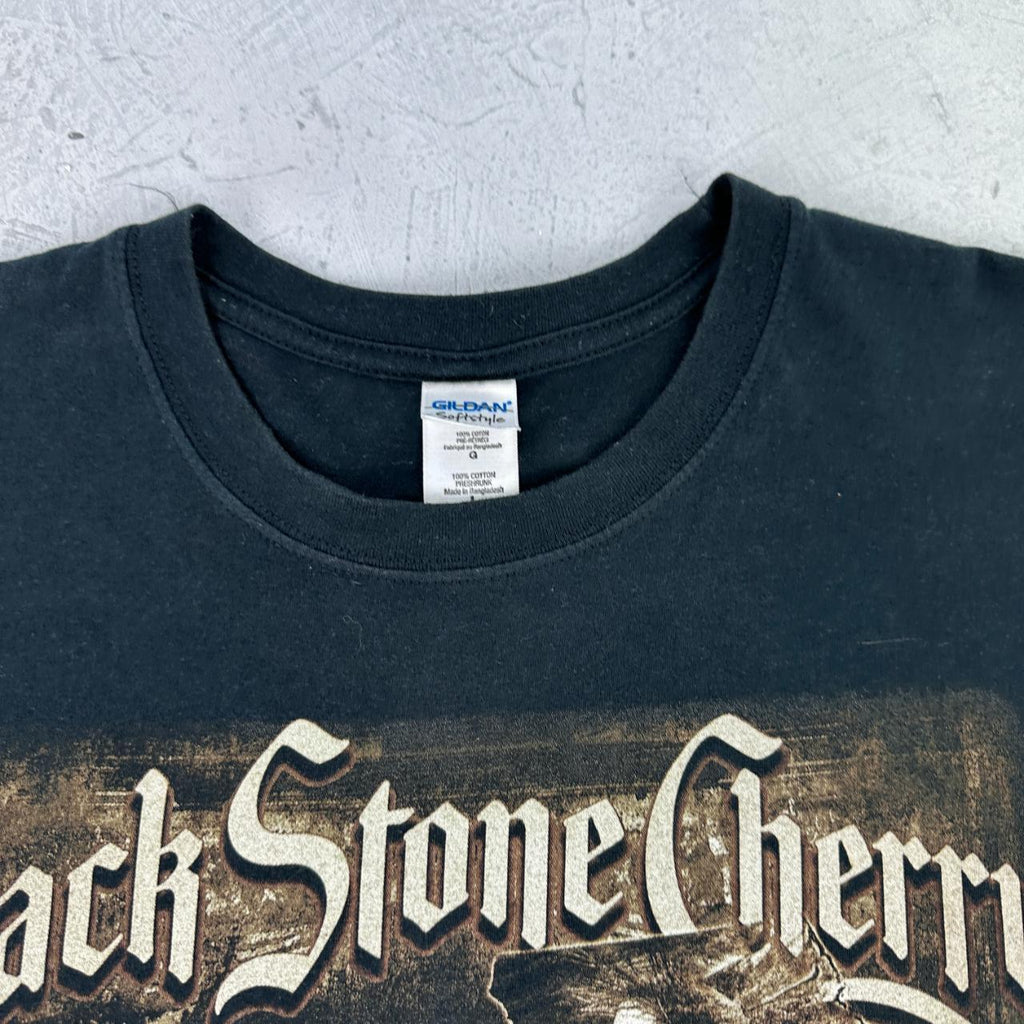 Black Stone Cherry Black Vintage Band T-shirt - Large