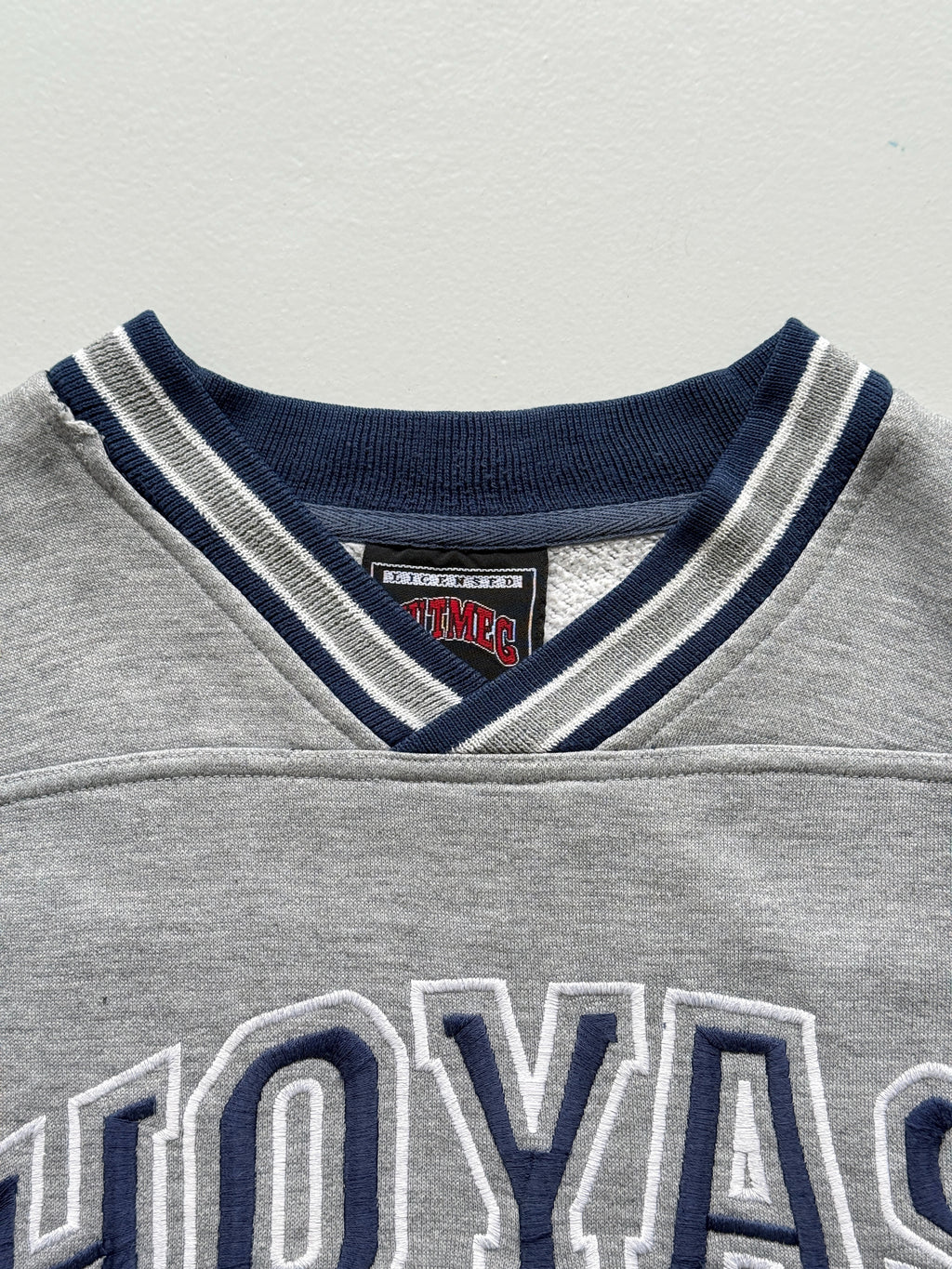 Nutmeg Mills Georgetown Hoyas 90's Vintage College Sweatshirt - Medium
