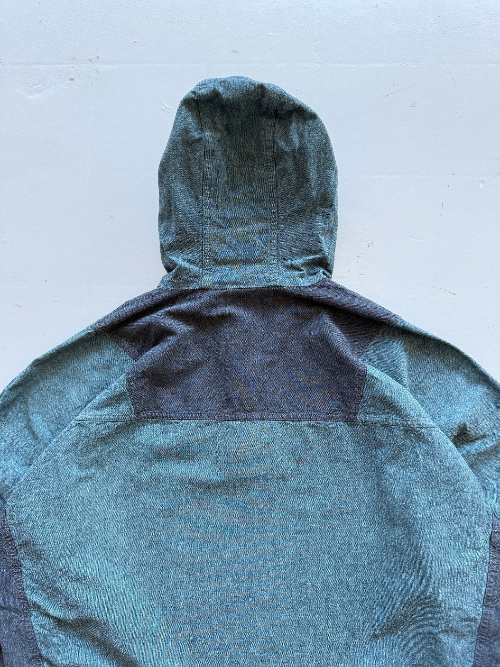 Blue Adidas 90's Vintage 1/4 Zip Pullover Jacket - XL