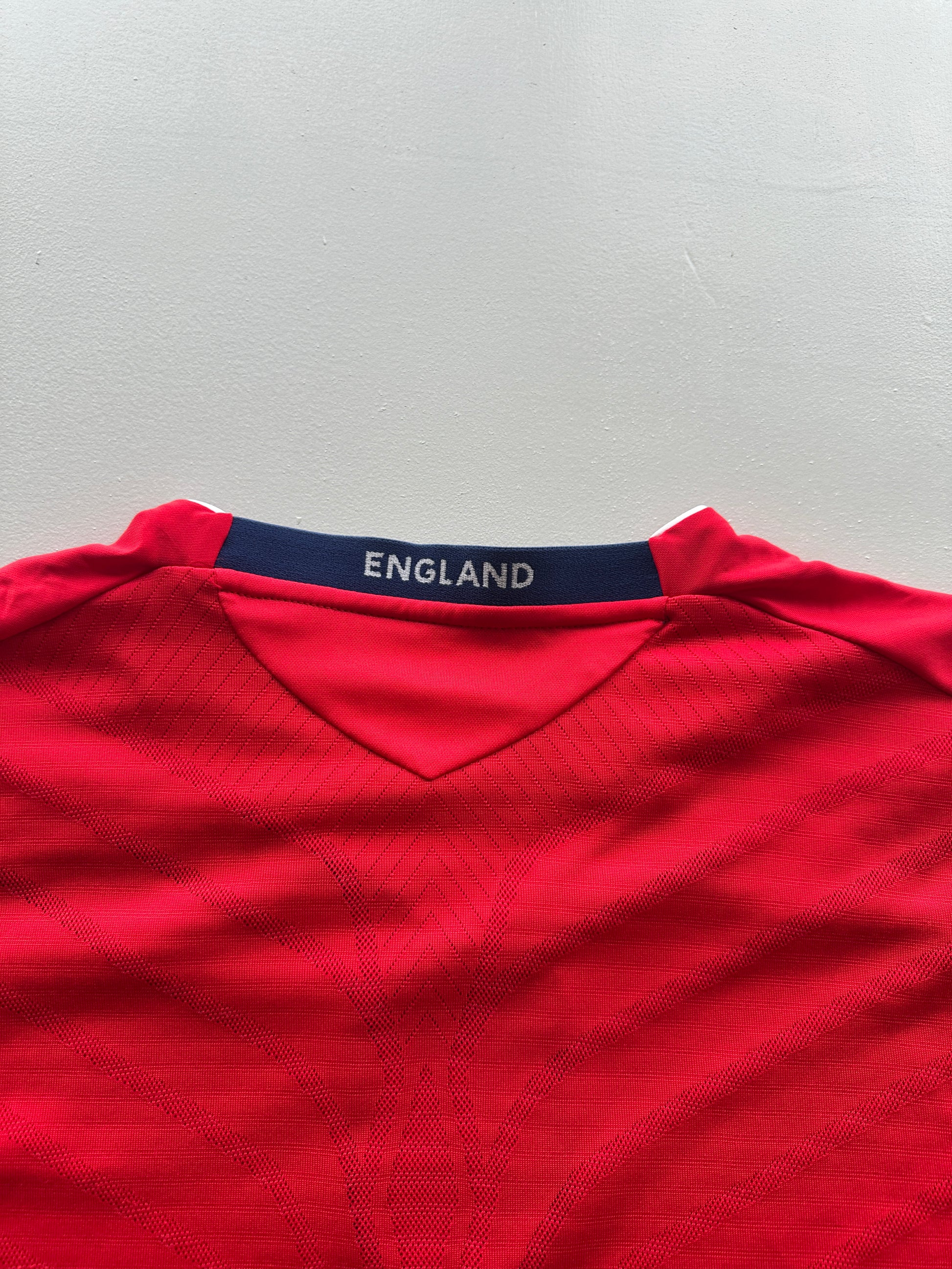 Umbro England 2008-10 Away Long Sleeve Vintage Football Shirt - XL