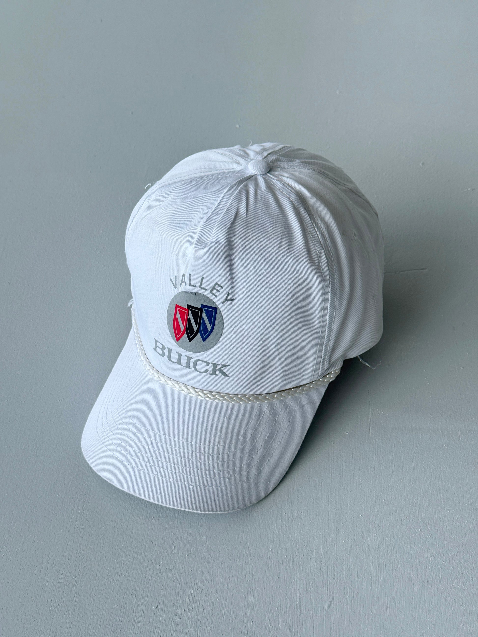 White Valley Buick 90's Vintage SnapBack Trucker Cap