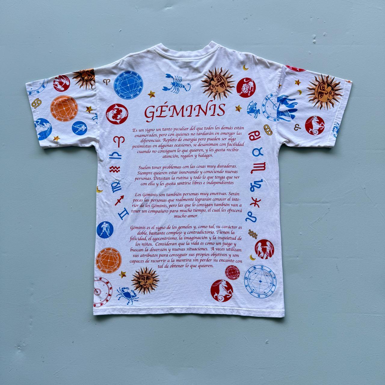 White As If Clothing Gemini AOP T-shirt - Large