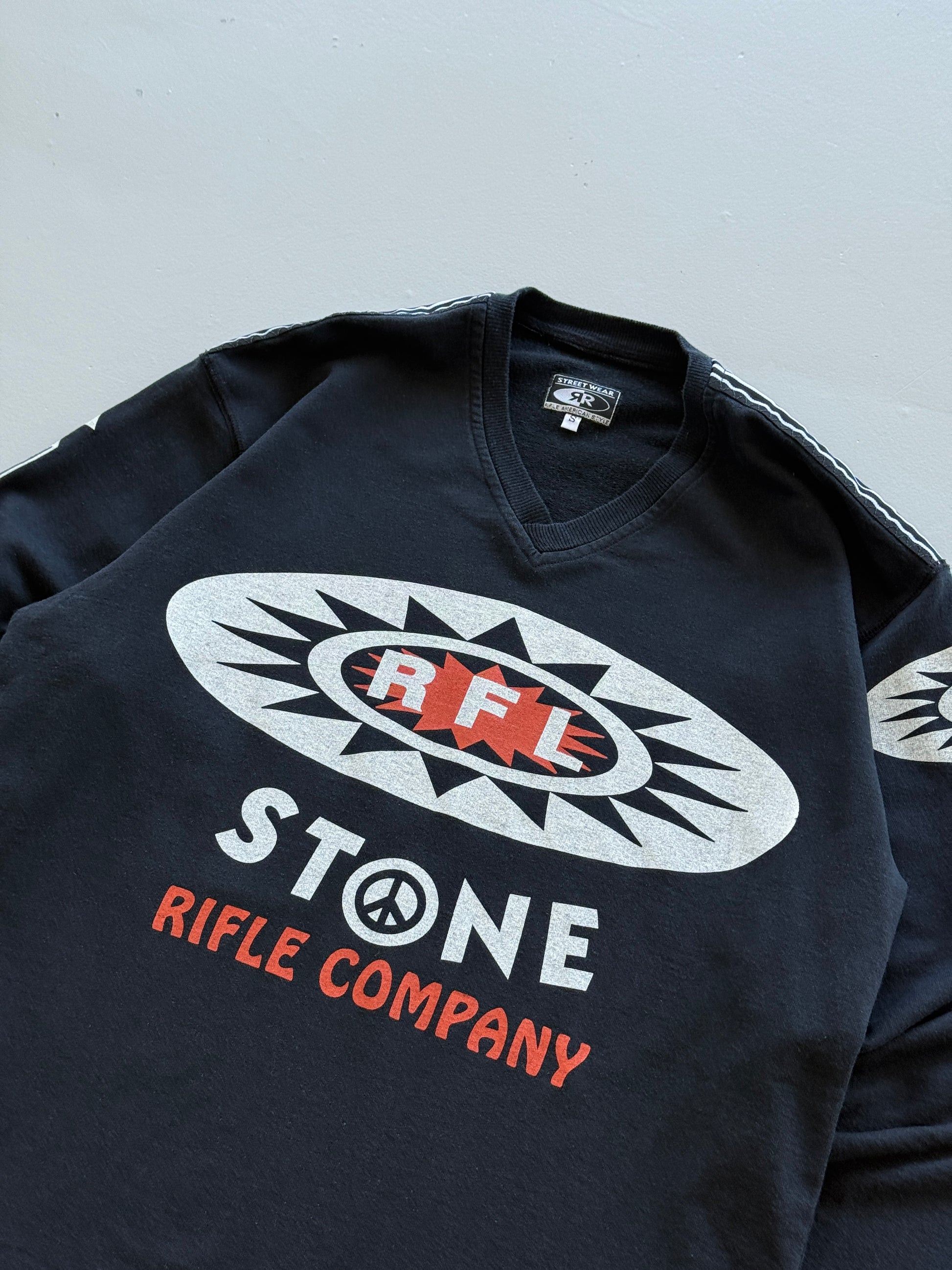 Black Stone Rifle Company 90's Vintage Streetwear Graphic  Sweatshirt - Small