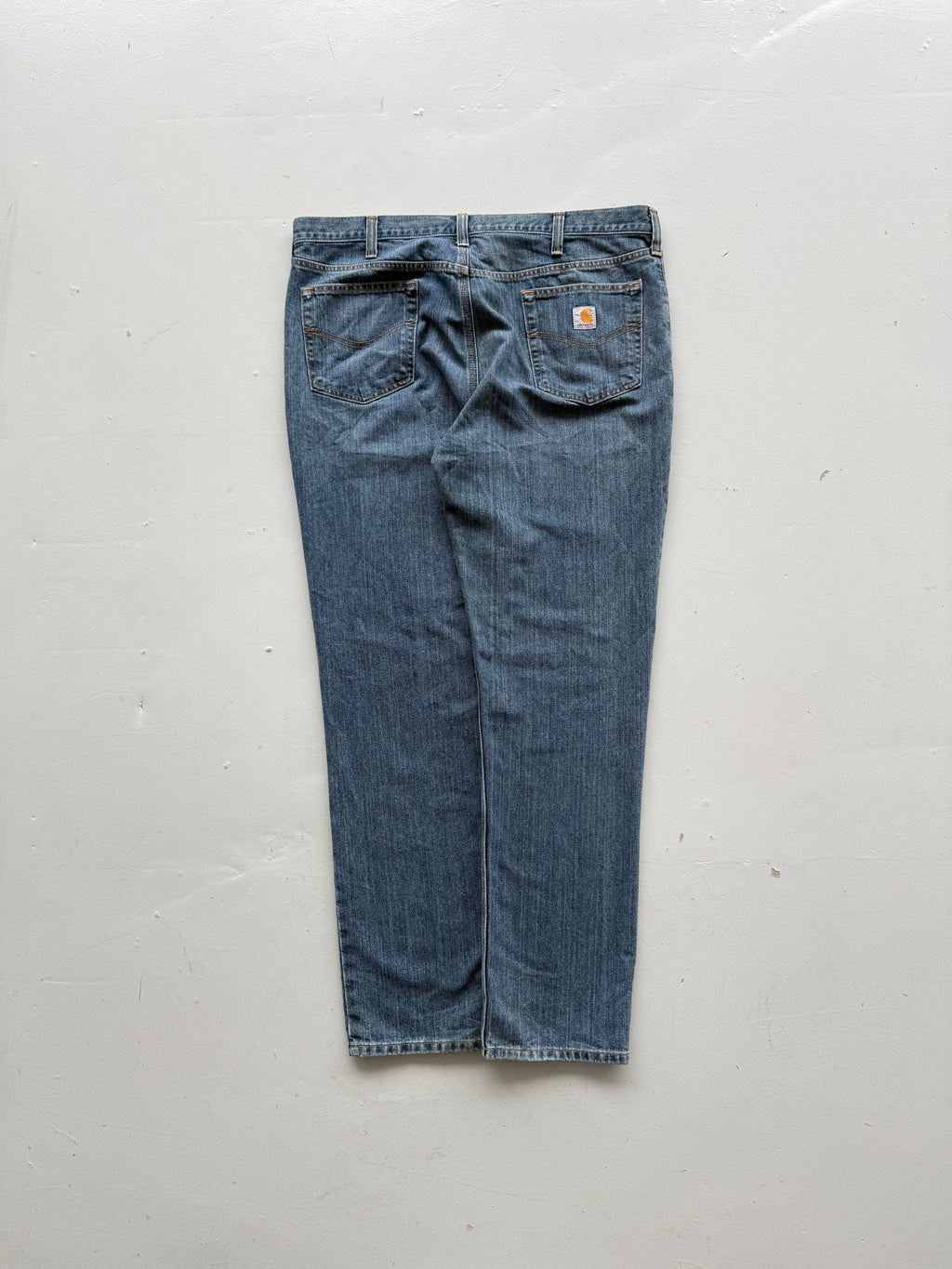 Blue Carhartt 00's Vintage Denim Tapered Jeans - W40 x L34