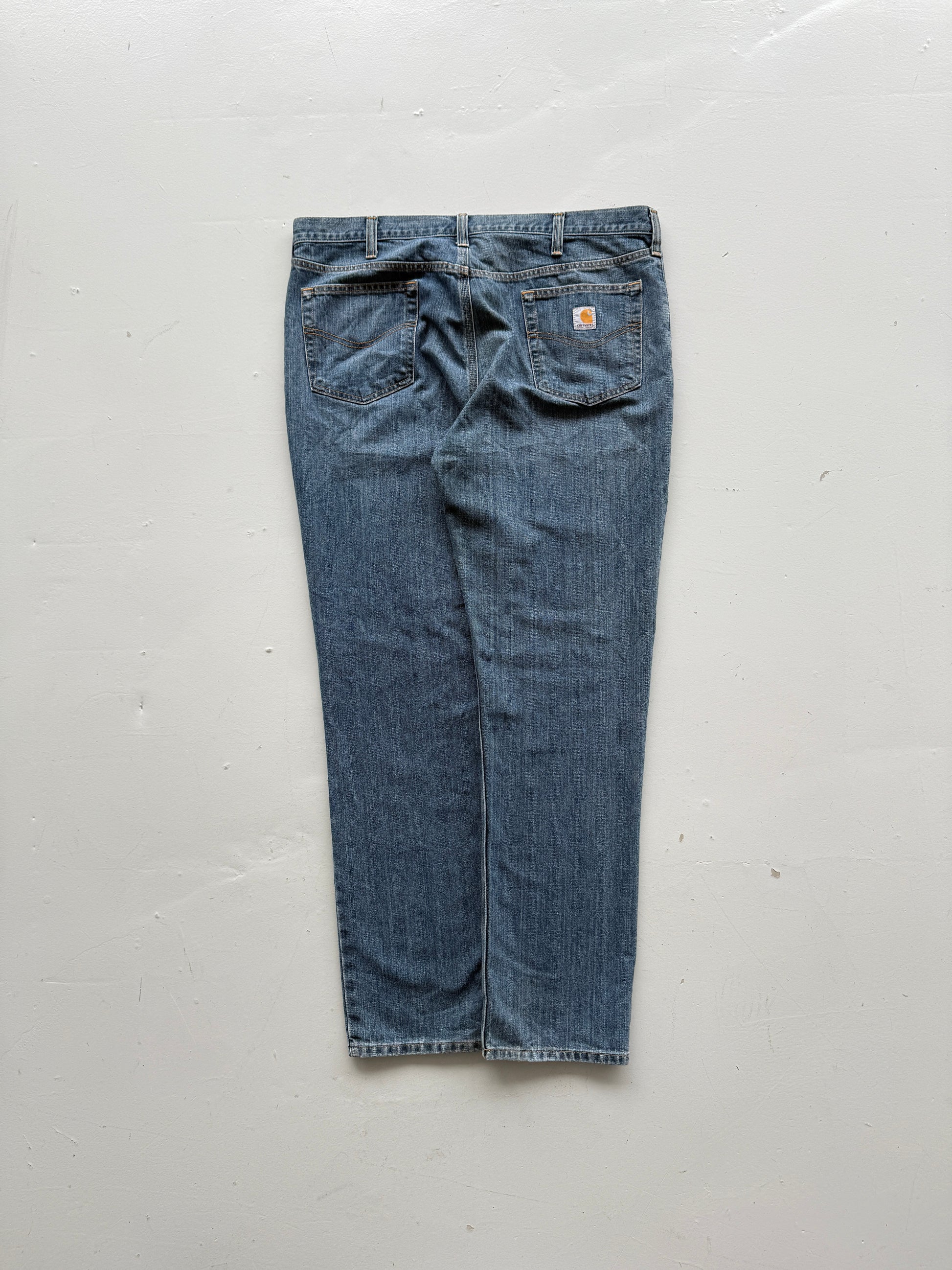 Blue Carhartt 00's Vintage Denim Tapered Jeans - W40 x L34