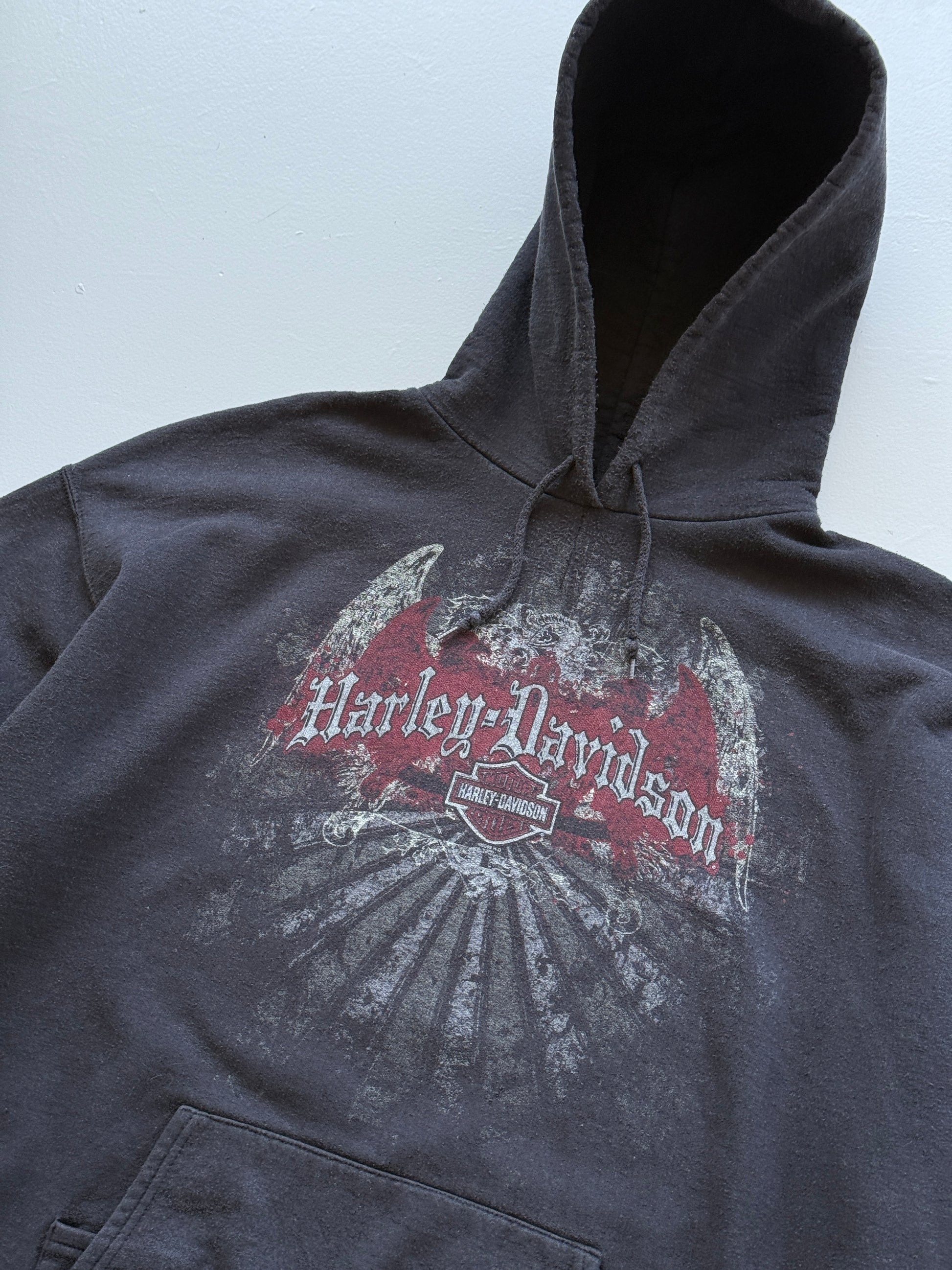 Harley-Davidson Bordeaux France Y2K Vintage Hoodie - XL