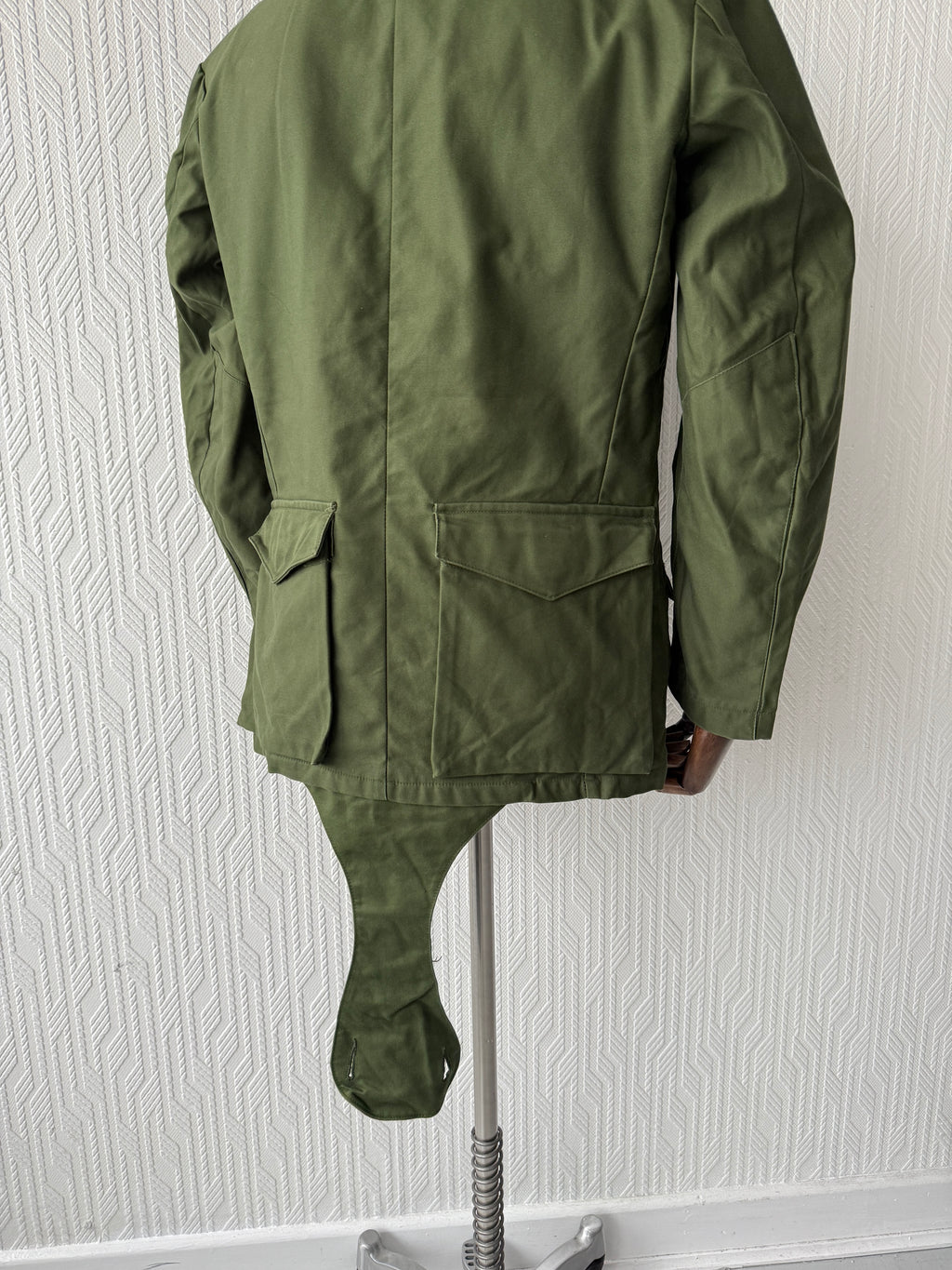 Vintage 70s Swedish C48 Military Tanker Jacket - Medium
