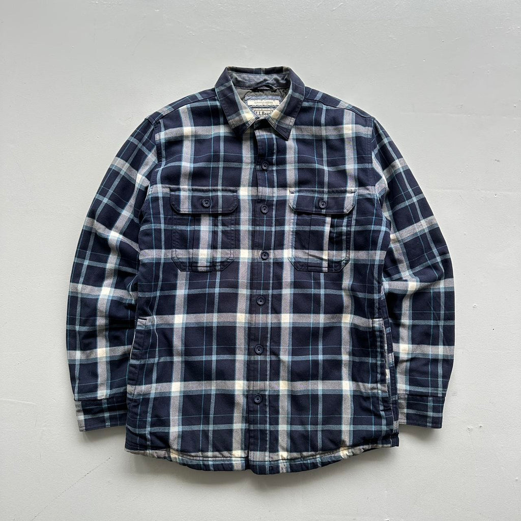 Blue Checkered L.L Bean 00’s Padded Shirt - Small