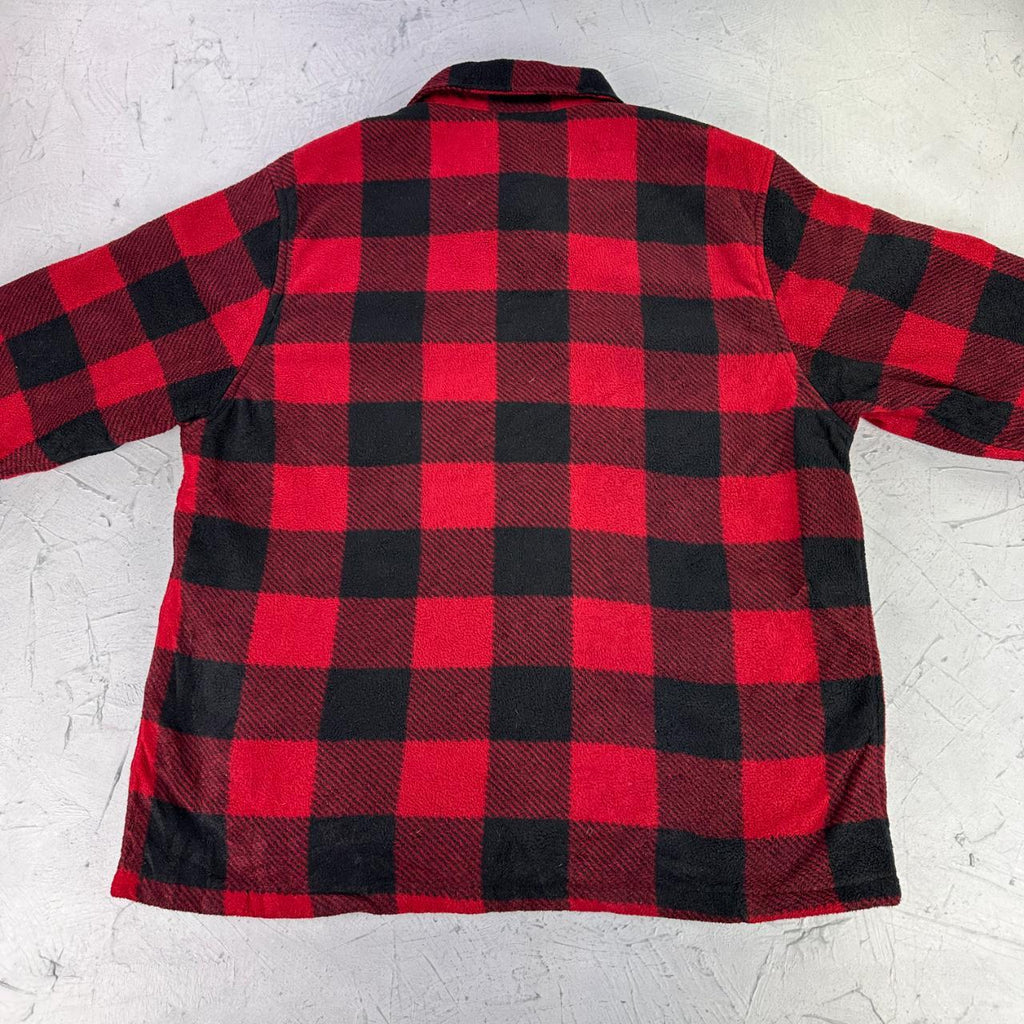 Dickies Buffalo Plaid 90s vintage Fleece - Large