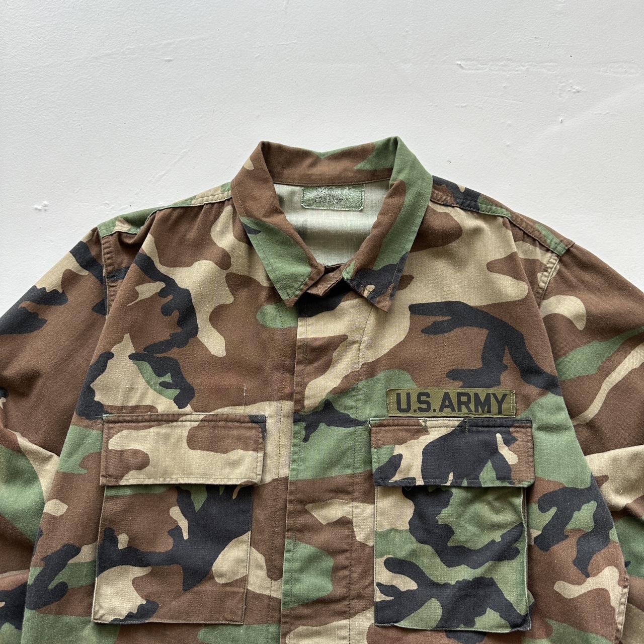 Camouflage US Army 80s/90s Vintage Shirt - Medium