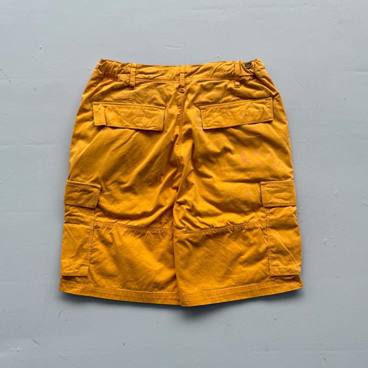Yellow Champion 90’s Deadstock Baggy Cargo Shorts - W30 x L9