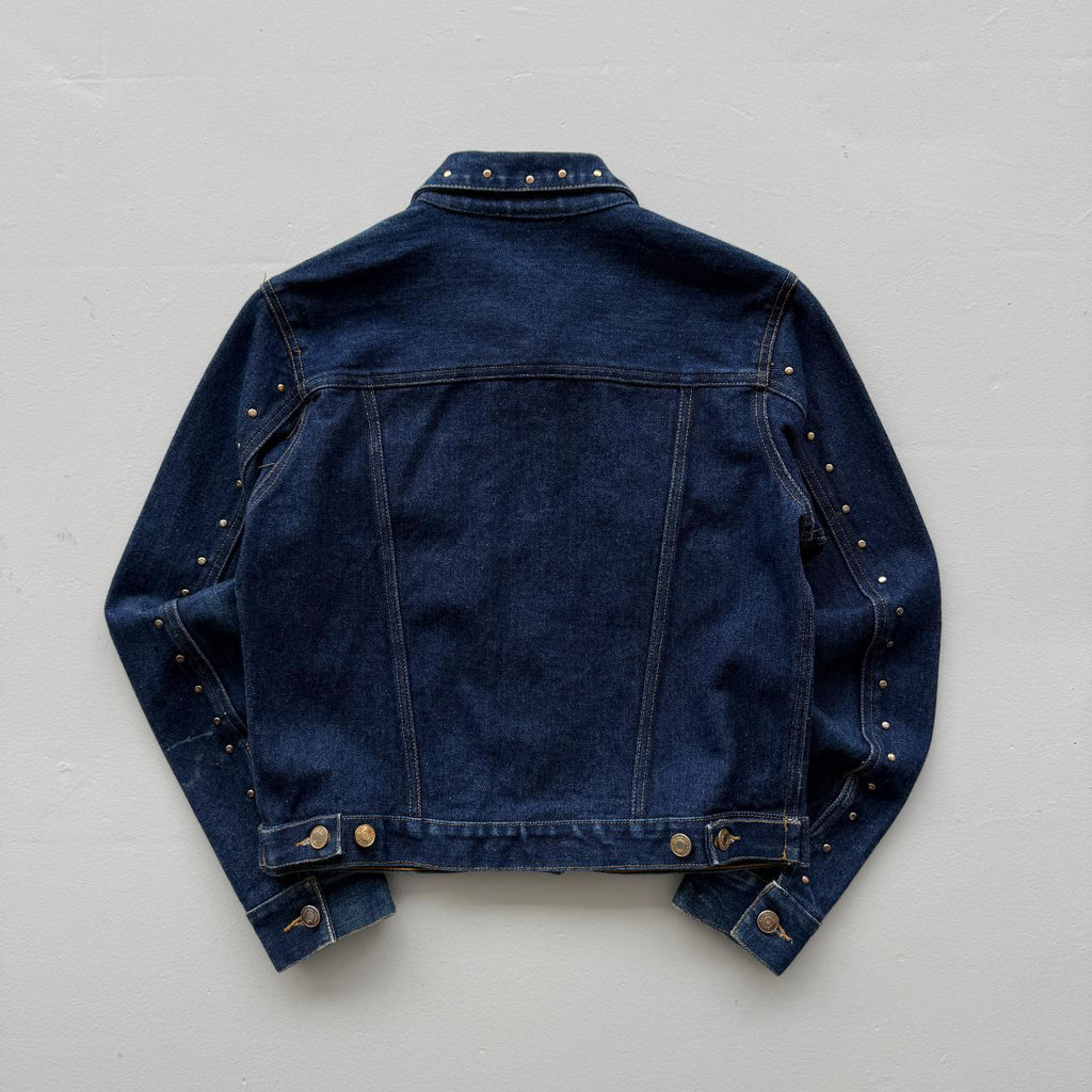 Boundaries Studded Denim Vintage Y2K Jacket - Womens Size 8