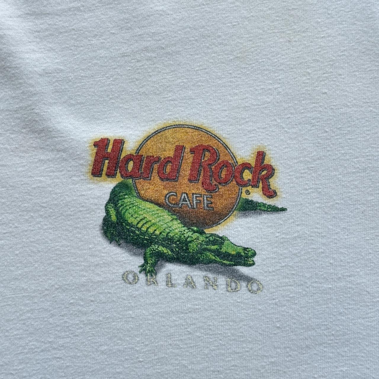 White Hard Rock Cafe Orlando Vintage 90's T-shirt - XL