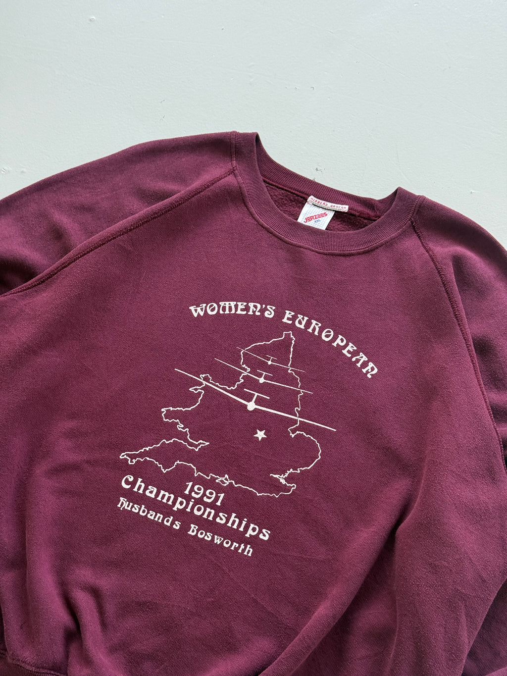 Women's European Gliding Championships 1991 Vintage Sweatshirt - XL