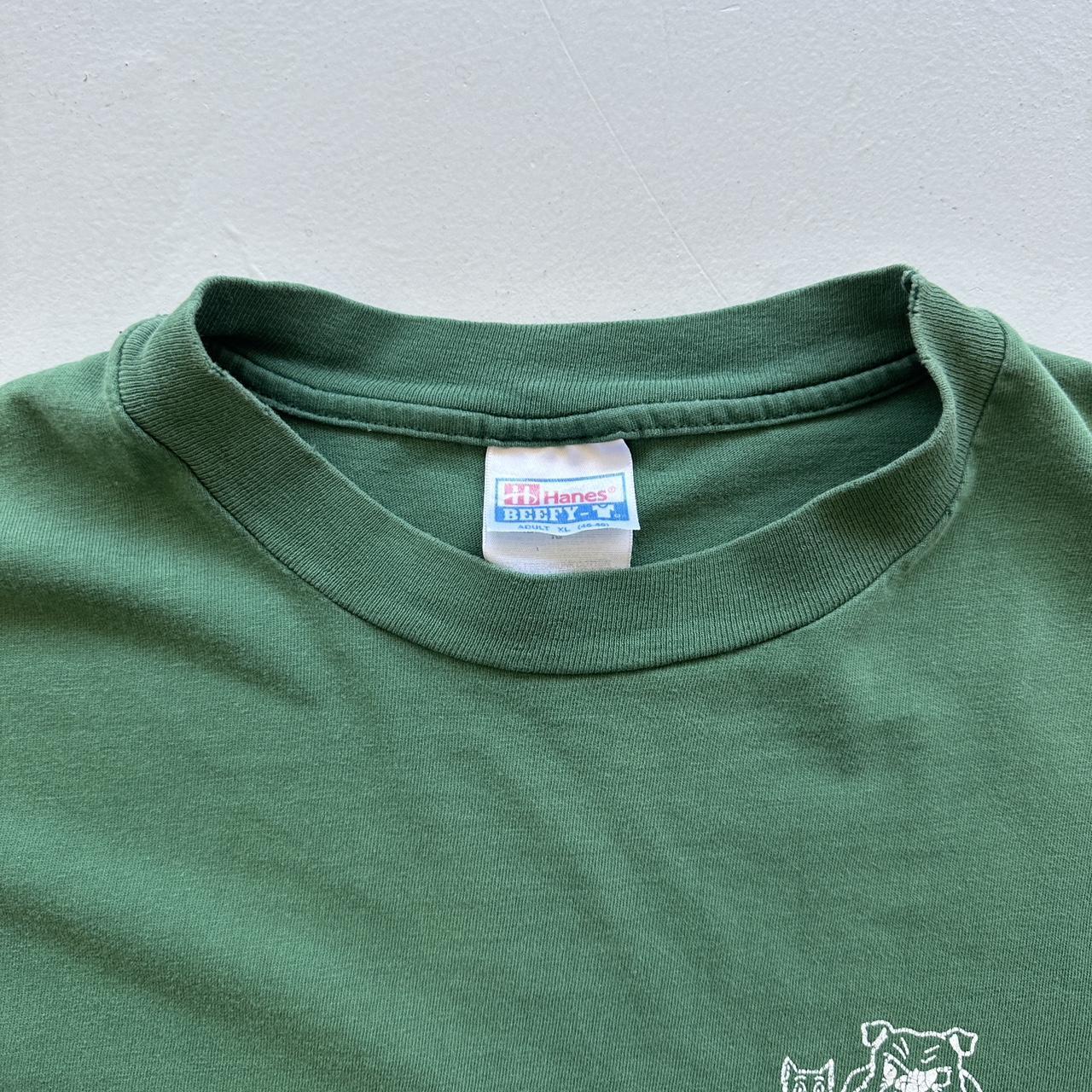 UGA Vet Green Slogan 90s Vintage T-shirt - XL
