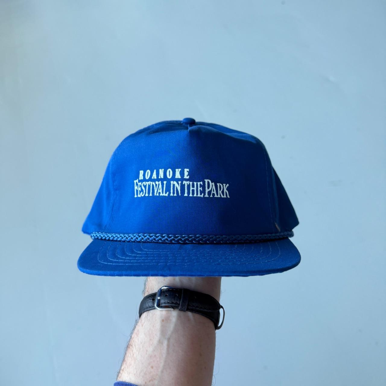 Blue Festival in the Park Vintage SnapBack Trucker Cap