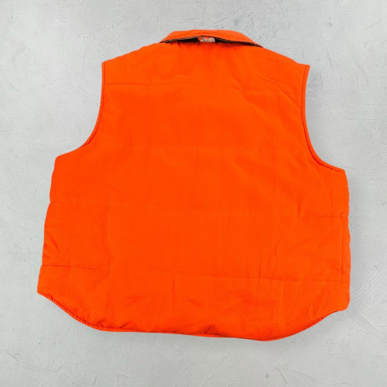 Real Tree Bark Reversible Canvas Hunting Vest - Large