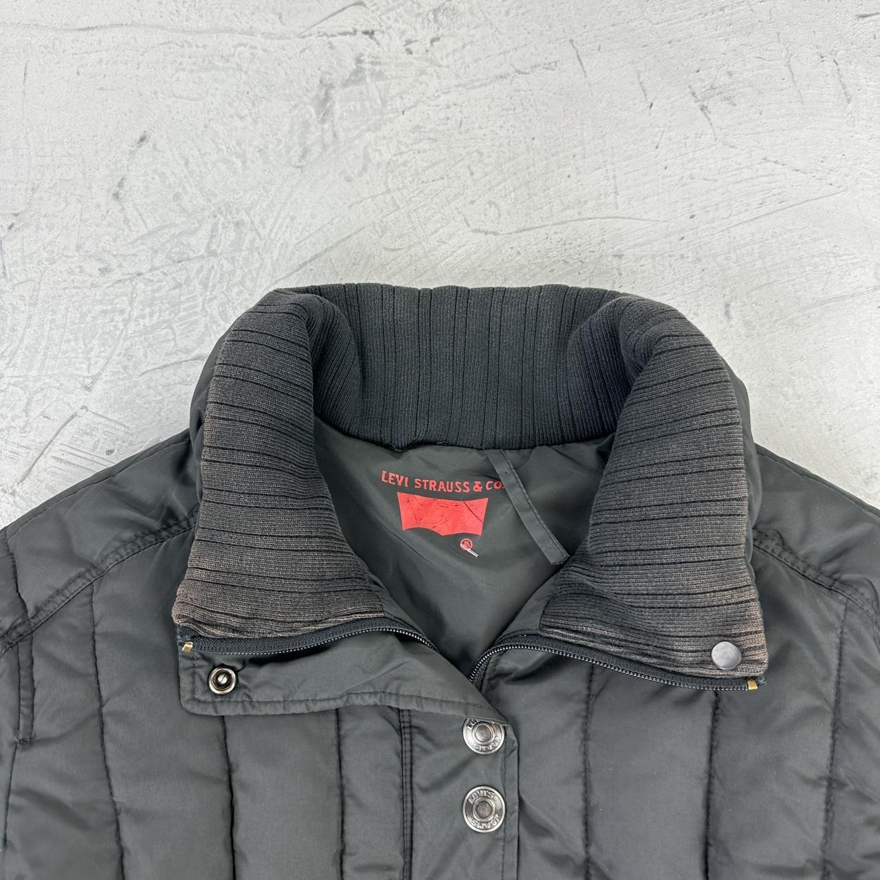 Levi’s Black Y2K Puffer Jacket - Medium