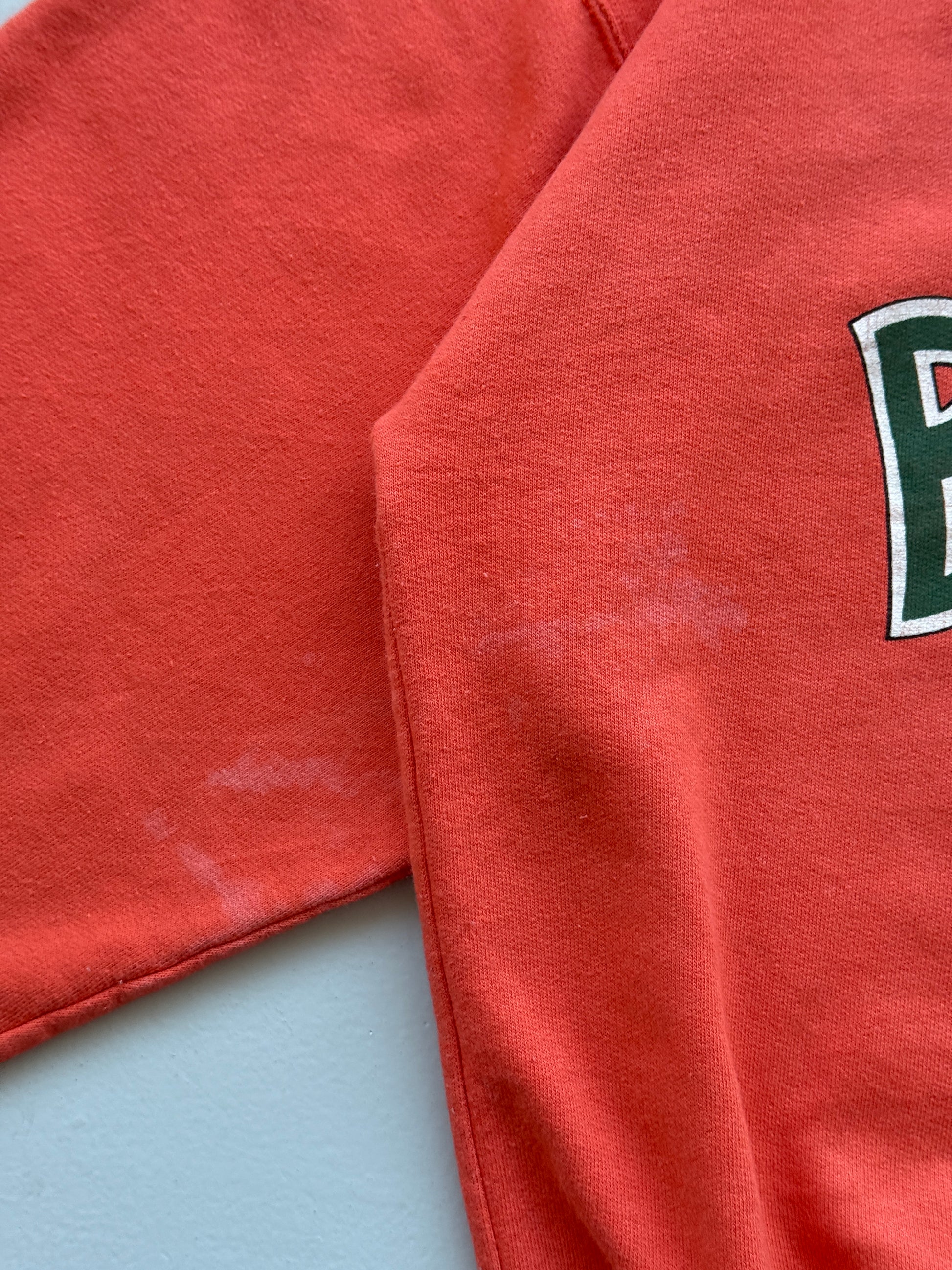 Orange Cleveland Bullets 90's Vintage Graphic Sweatshirt Jumper - Medium