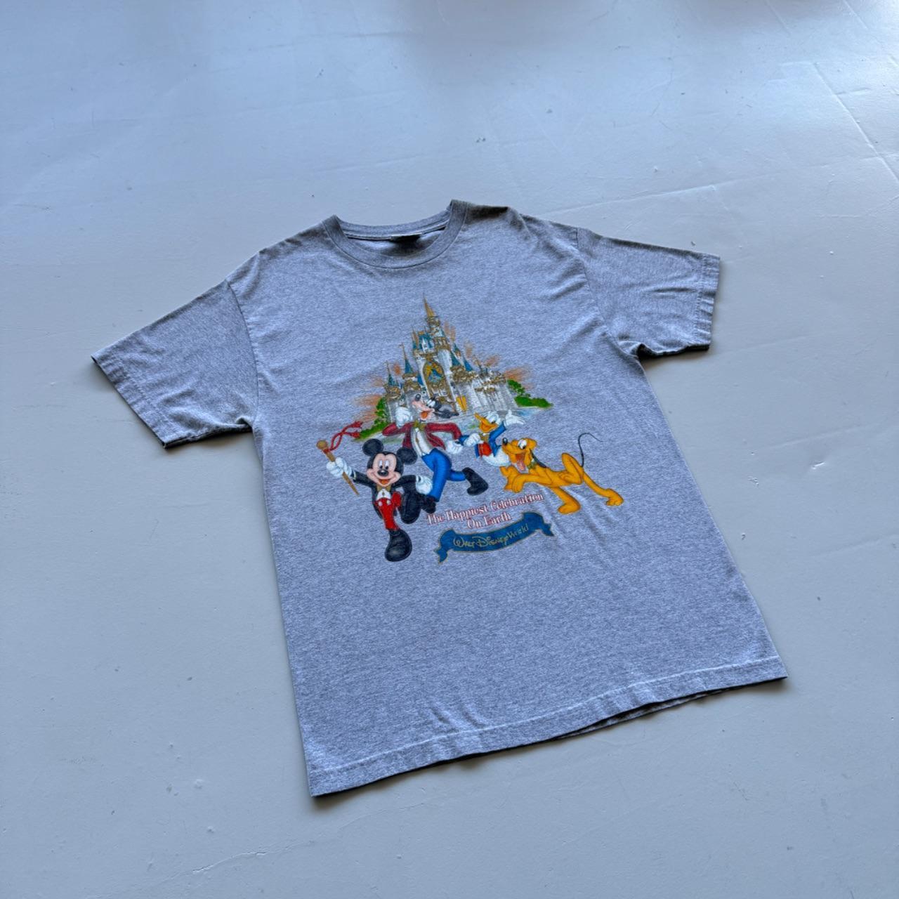 Grey Walt Disney World 00s Vintage Graphic T-shirt - Large