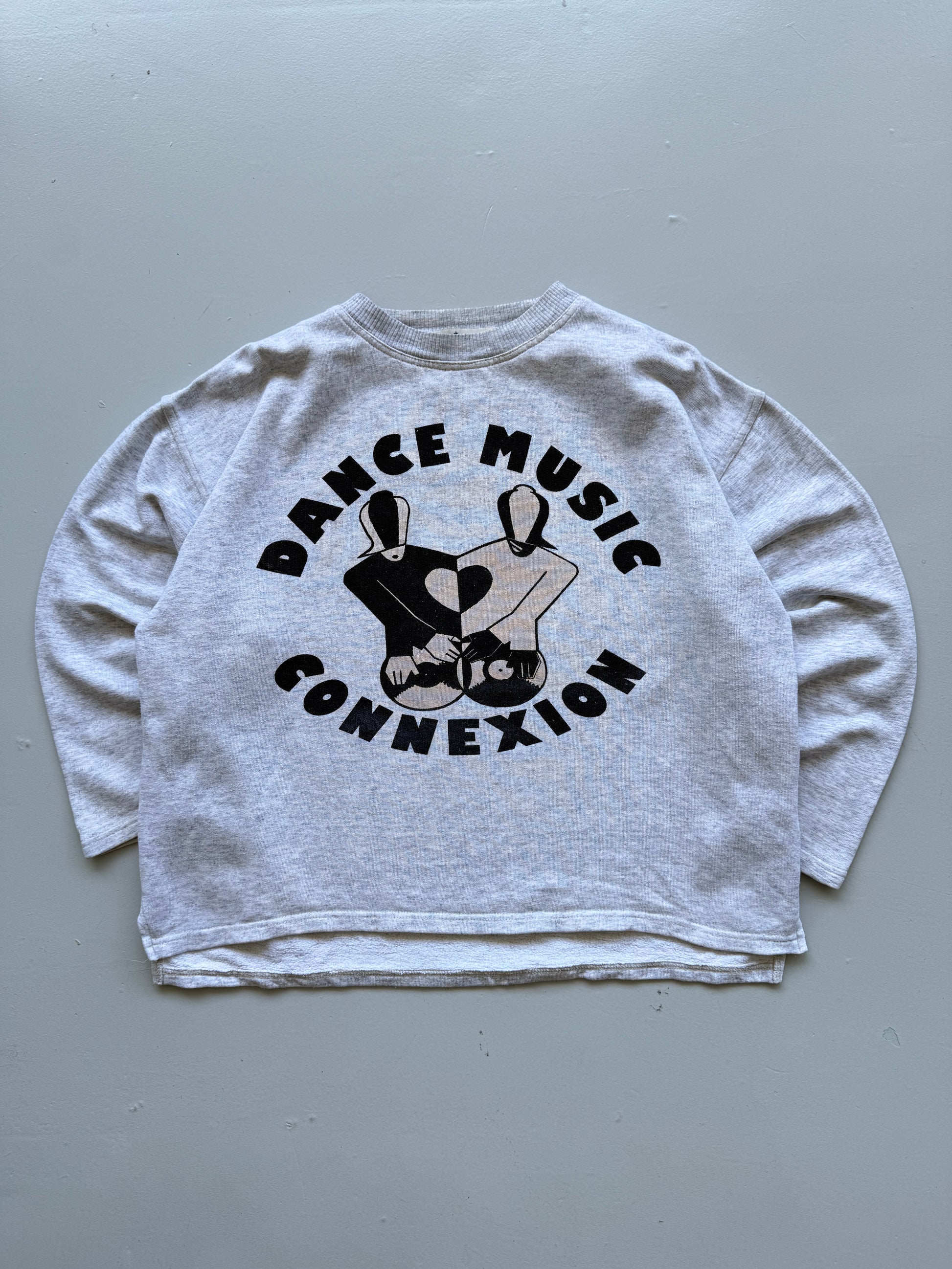 Dance Music Connexion French Rave 90's Vintage Sweatshirt - Medium