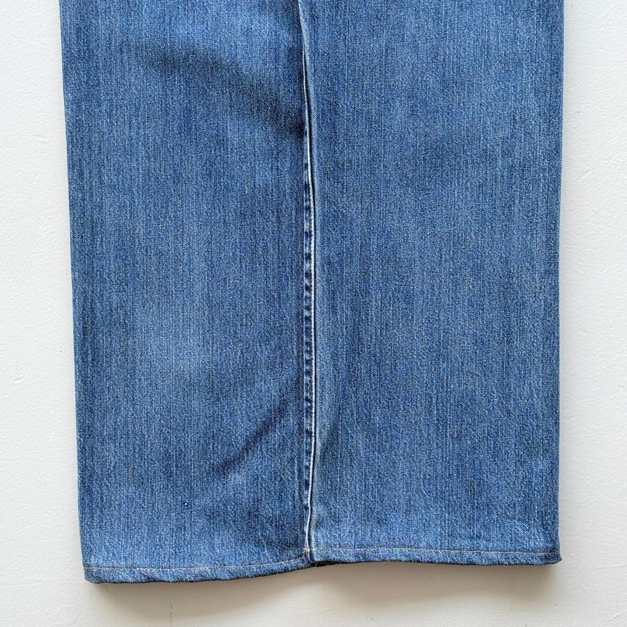 Blue Levi's 501 Denim 00's Vintage Jeans - 34” x 31”