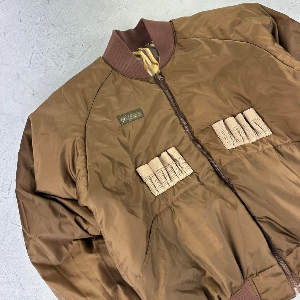 Columbia Real Tree Reversible 90s Vintage Bomber Jacket - Medium