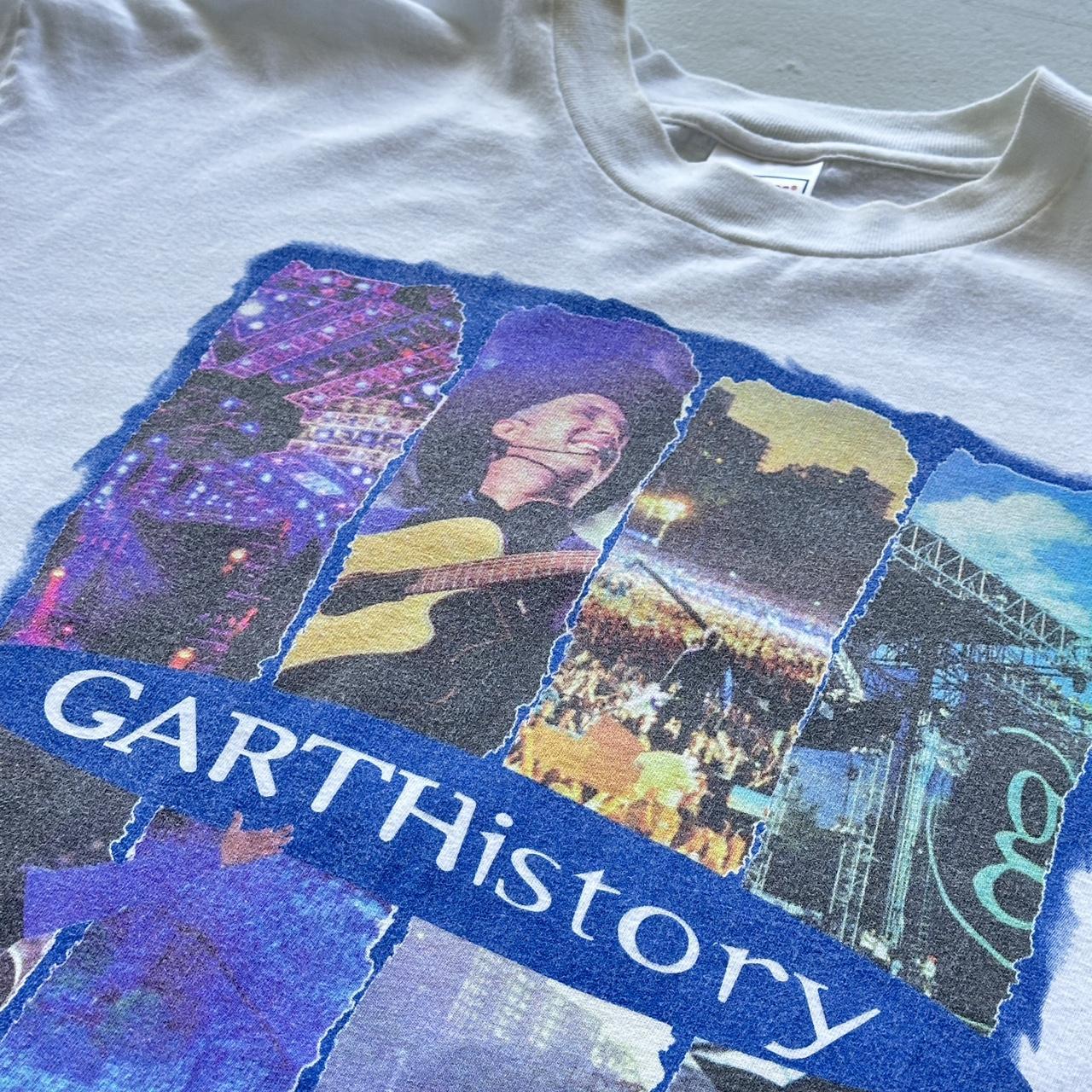 White Garth Brooks History Country 1997 Vintage 90's T-shirt - XL