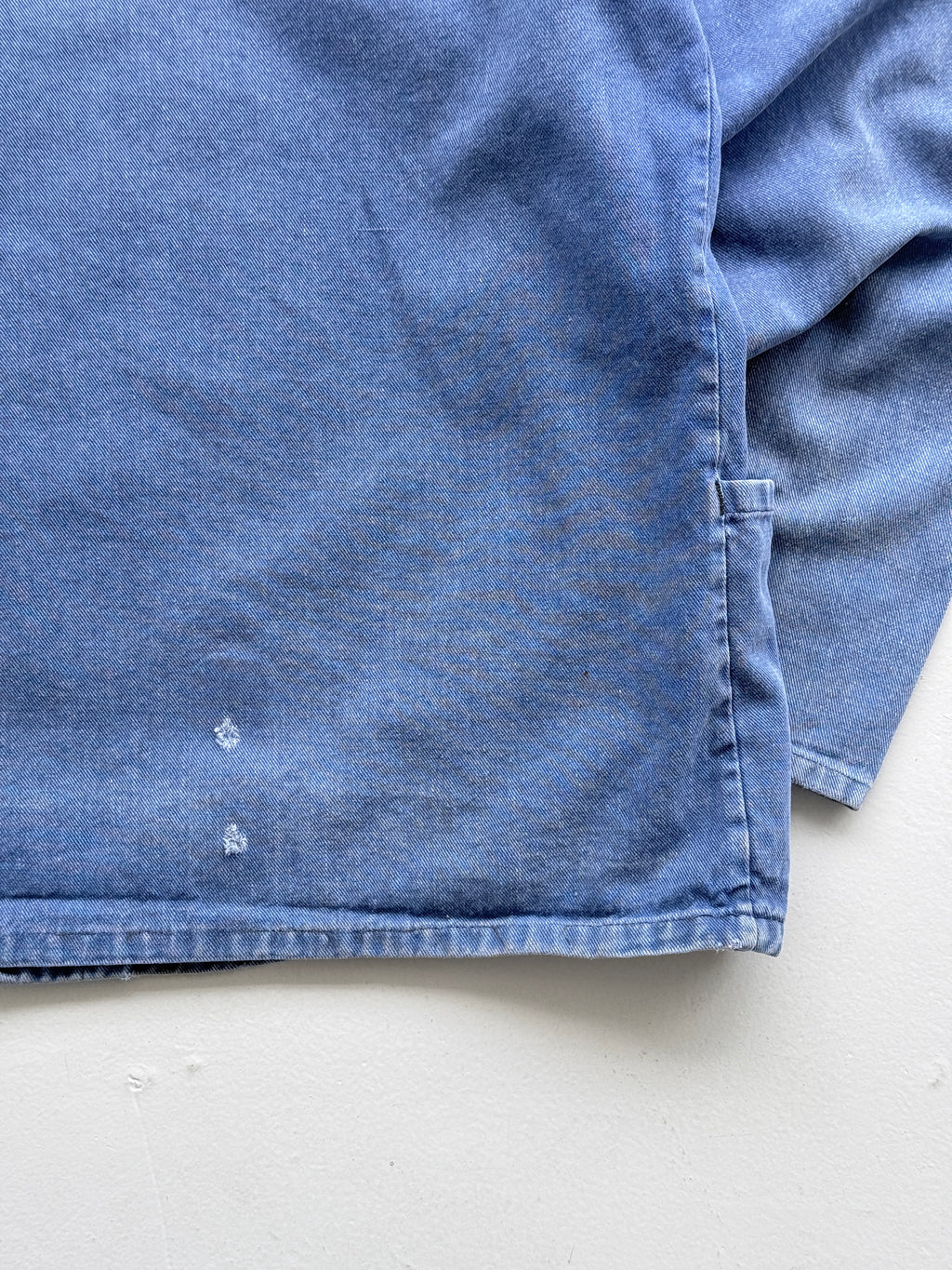 Faded Blue French 60s/70s Vintage Workwear Chore Jacket CH383 - Small
