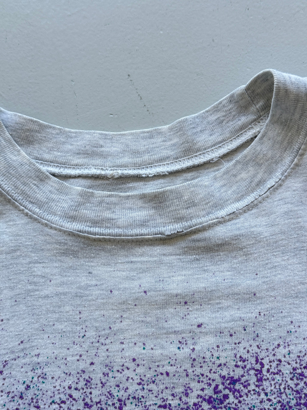 Grey Wolf AOP 90's Vintage Graphic Single Stitch T-Shirt - XL