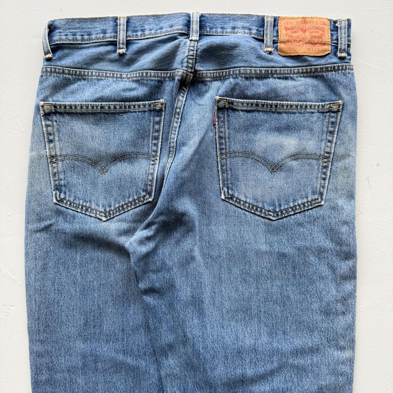 Levi's 550 90's Repaired Denim Jeans - 34" x 28"