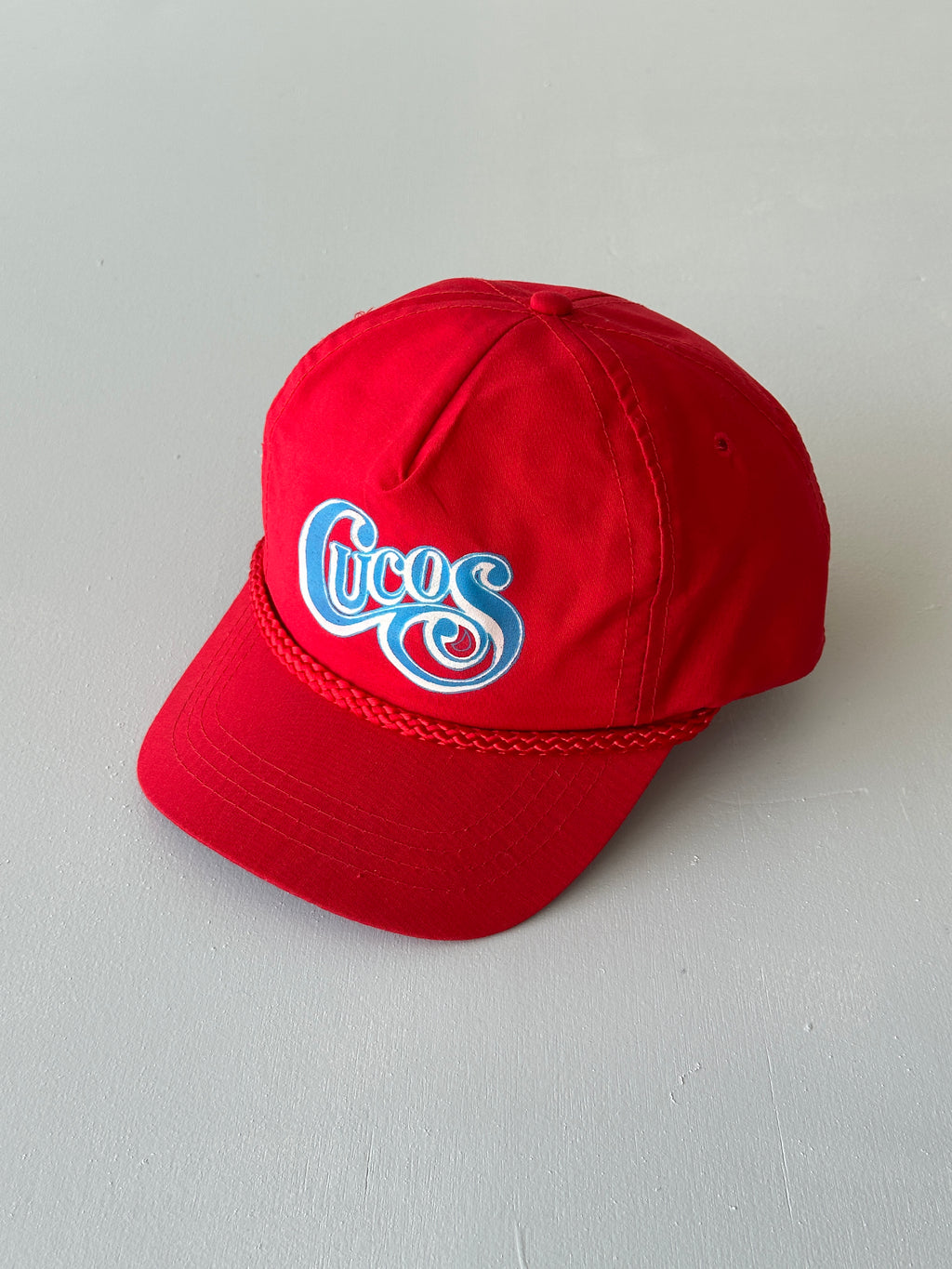 Red Cucos 80's Vintage SnapBack Trucker Cap
