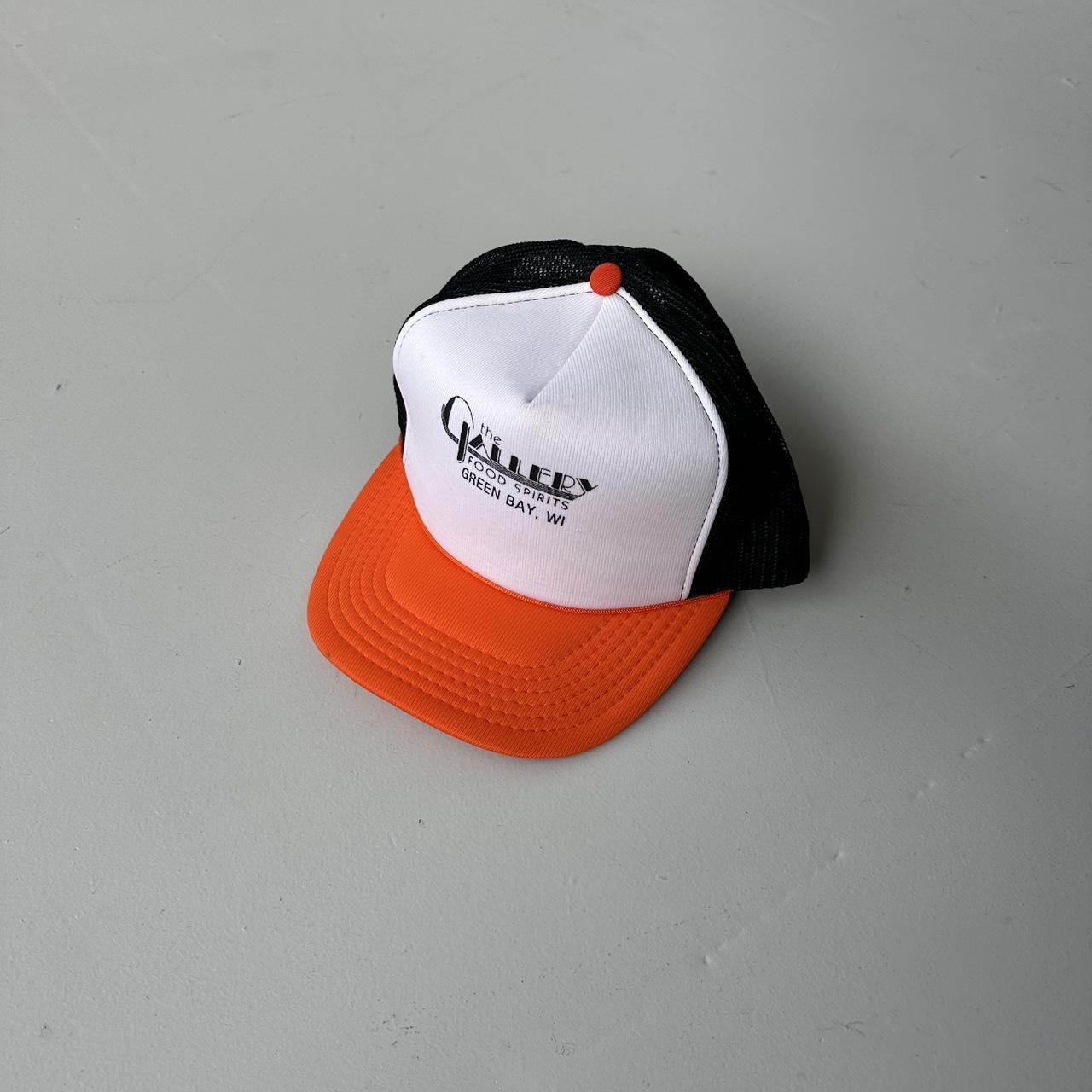 Orange / Black The Gallery Mesh and Foam Trucker SnapBack Cap