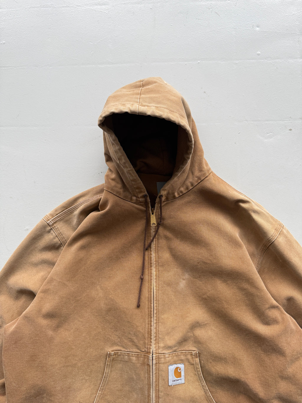 Tan Carhartt 90's Vintage Canvas Active Jacket - 3XL