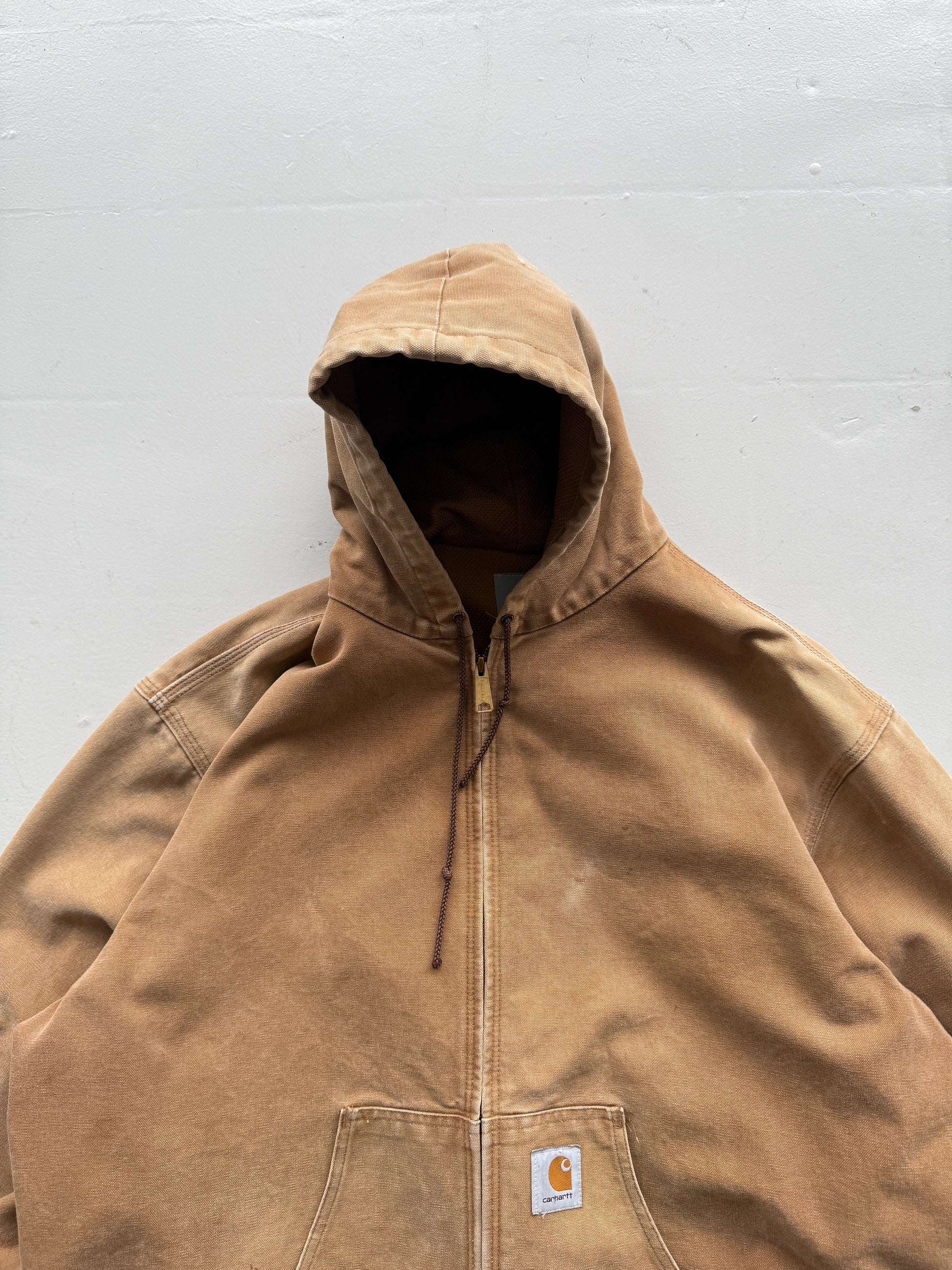 Tan Carhartt 90's Vintage Canvas Active Jacket - 3XL