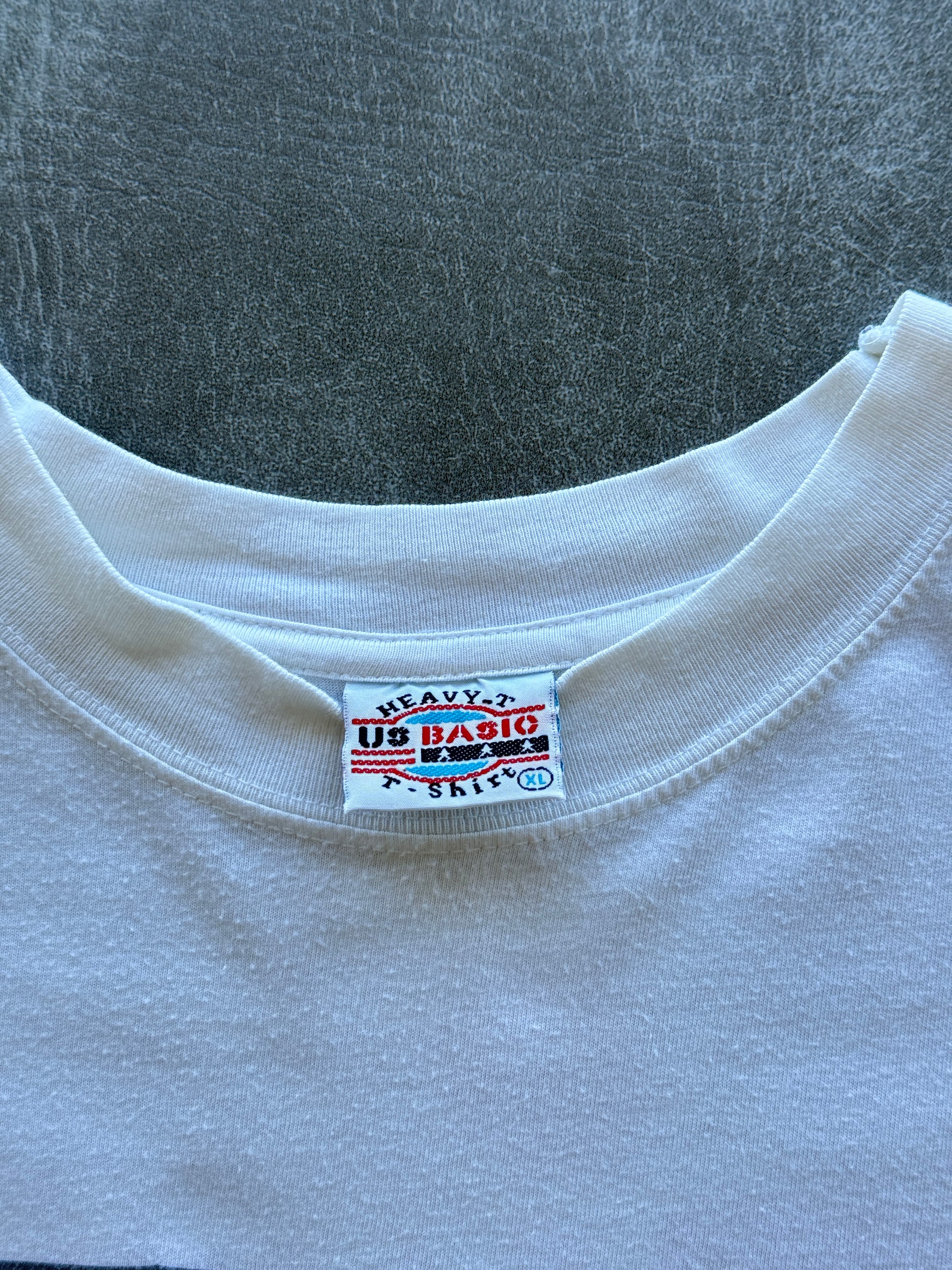White Tanqueray Gin 90's Vintage Graphic T-Shirt - XL