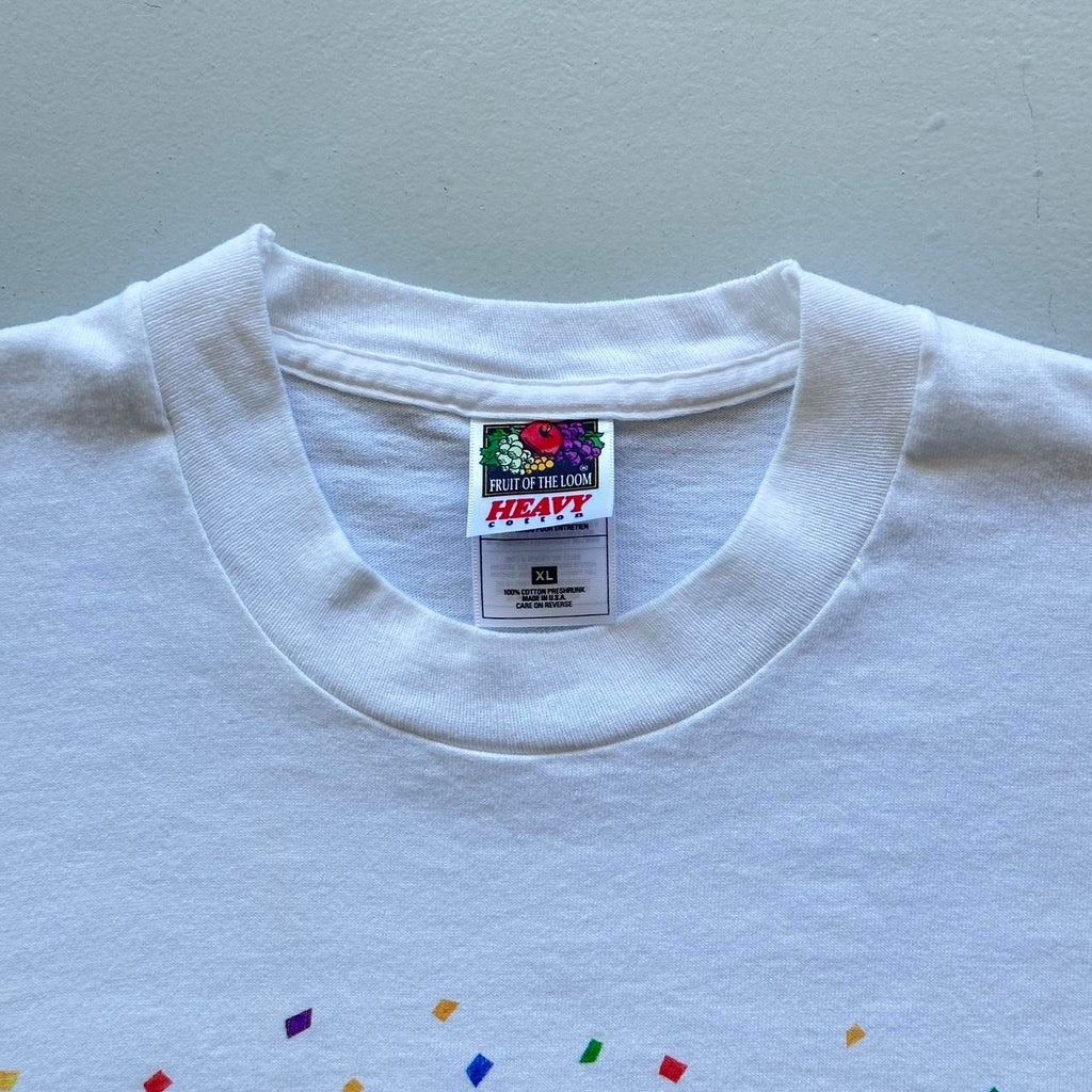 White Jack Daniels 90s Vintage T-shirt - XL