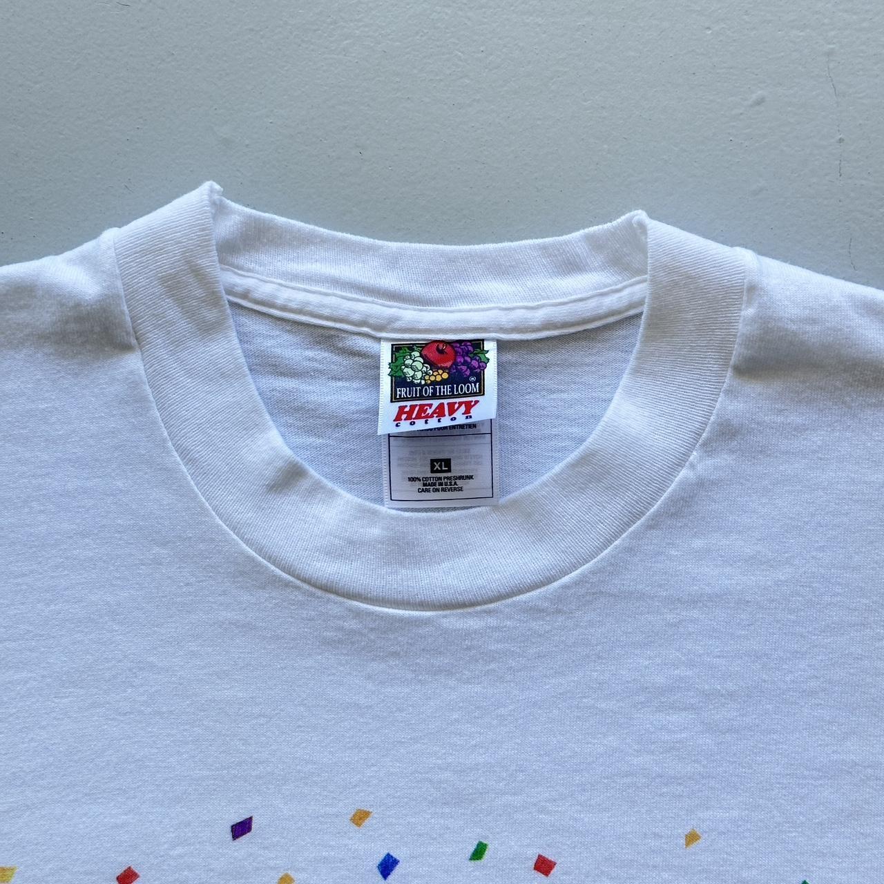 White Jack Daniels 90s Vintage T-shirt - XL